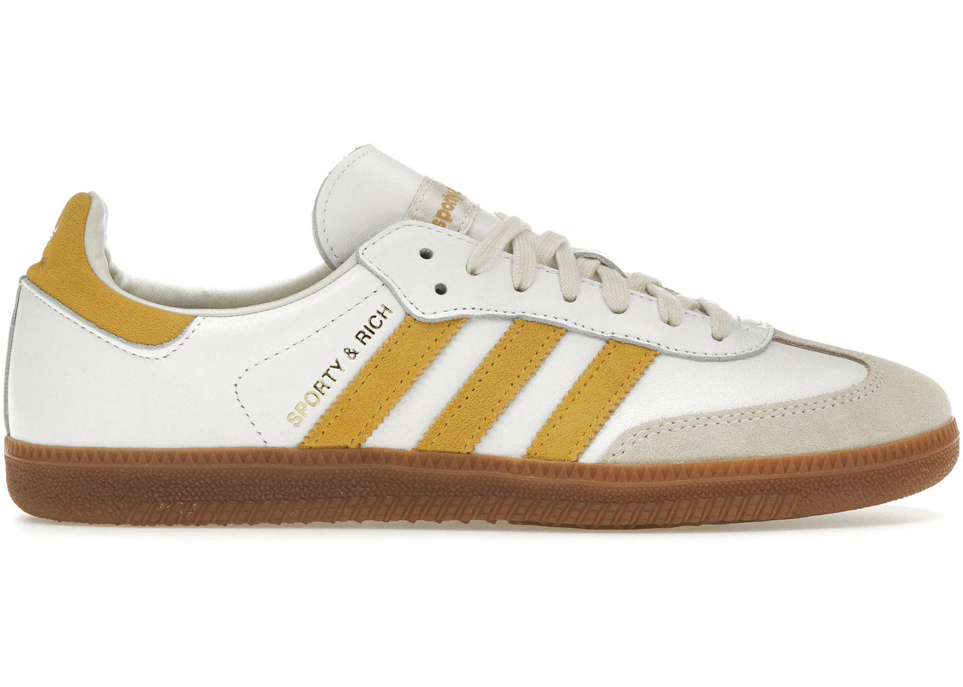 Adidas Samba Sporty & Rich White Bold Gold Adidas Samba Sporty & Rich White Bold Gold