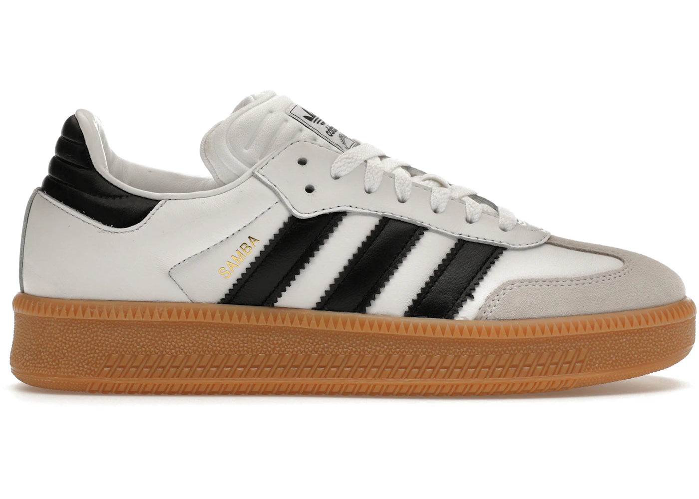 Adidas Samba Xlg White Black Gum
