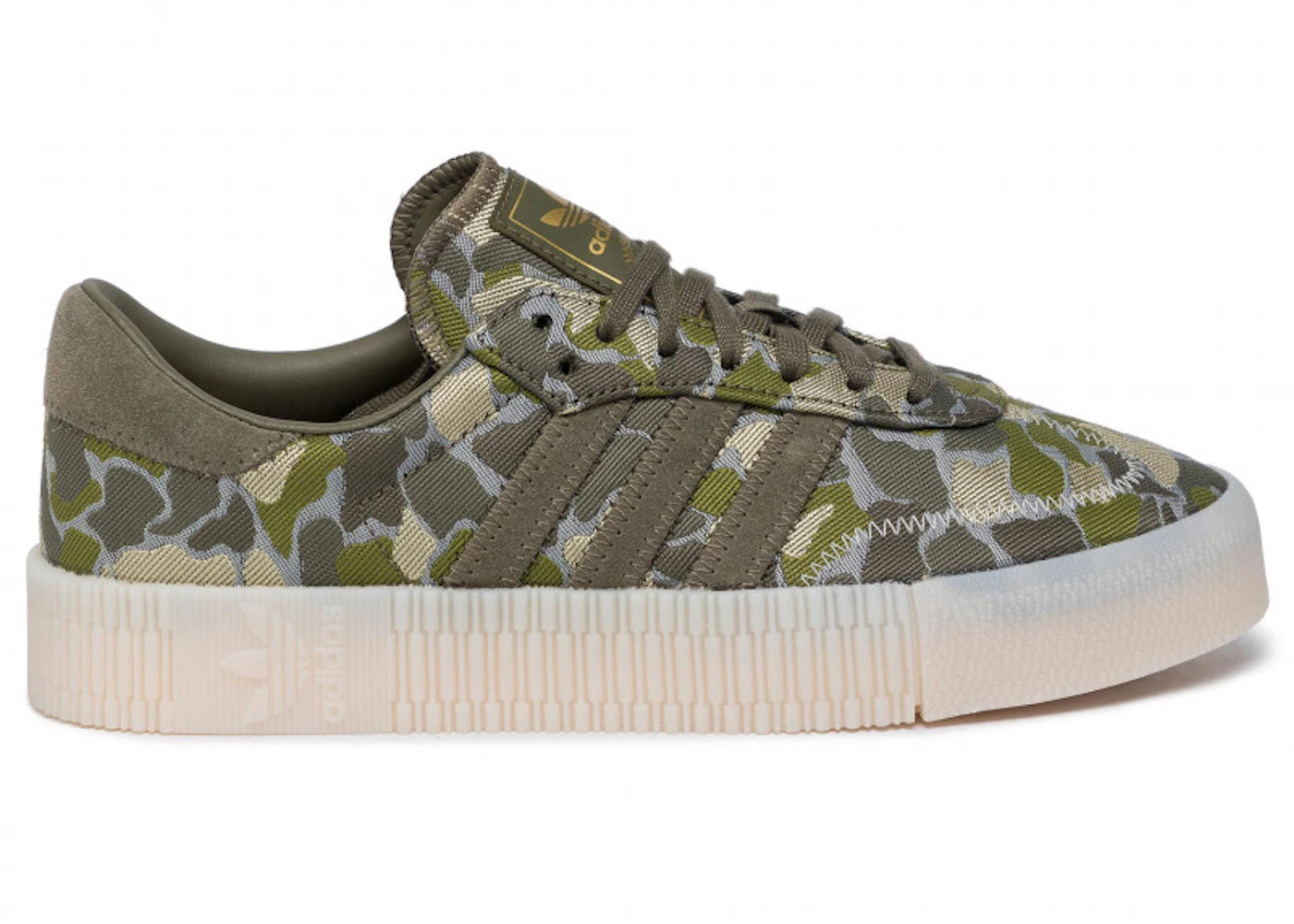 Adidas Sambarose Olive Camo (Women'S)
