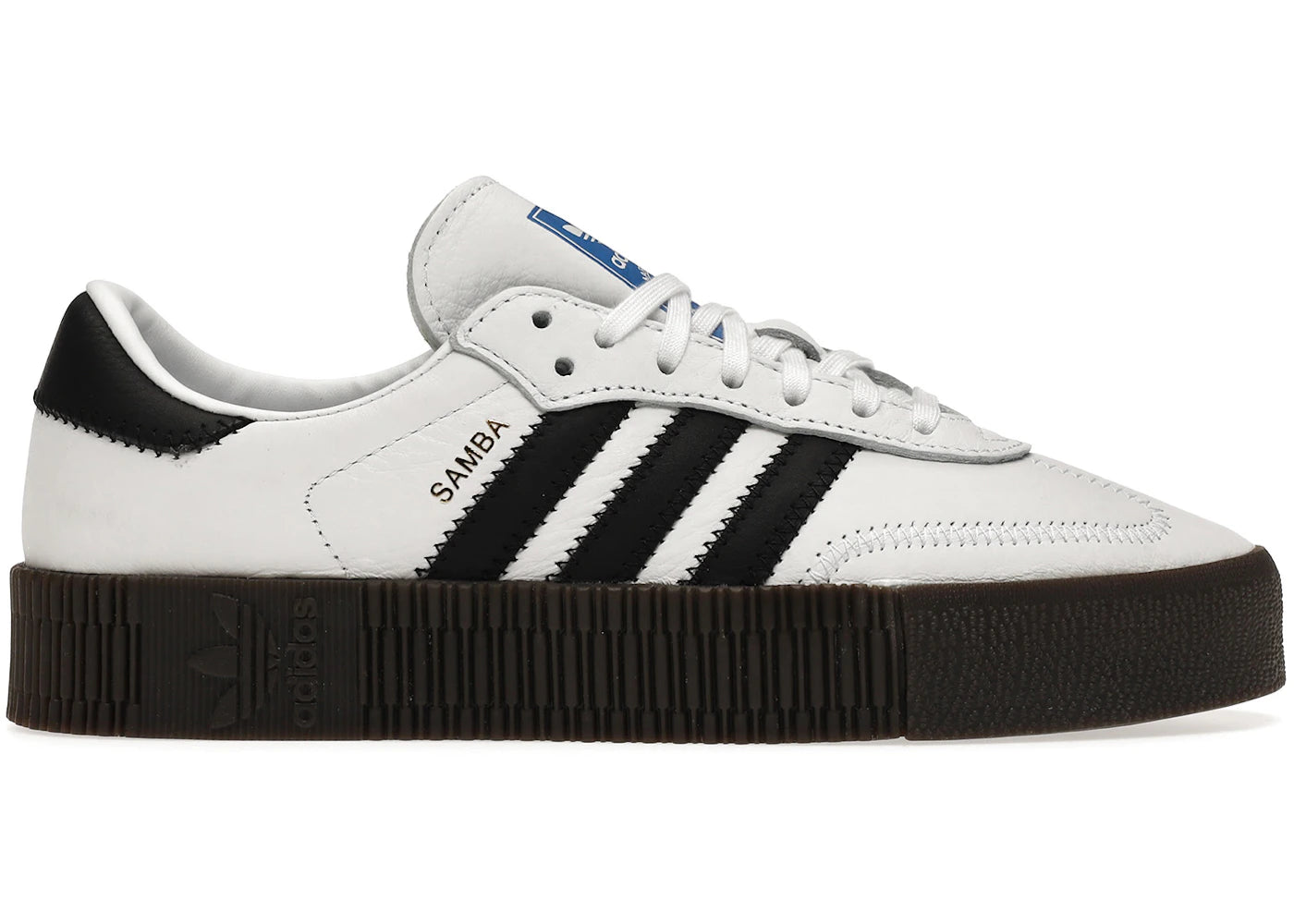 Adidas Sambarose White Black Gum (Women'S)