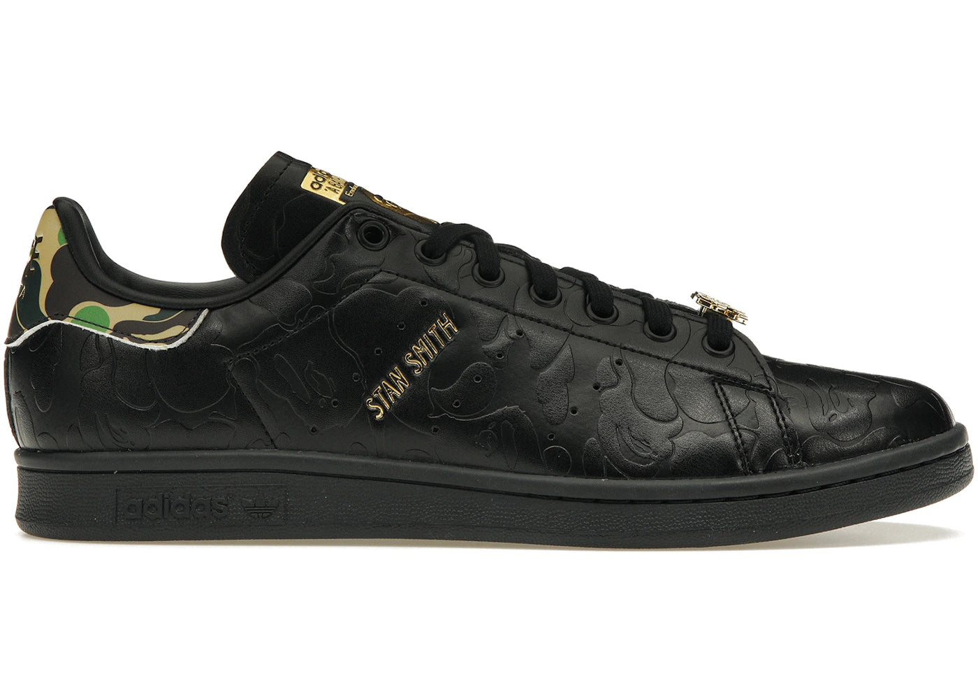 adidas stan smith bape 30th anniversary black