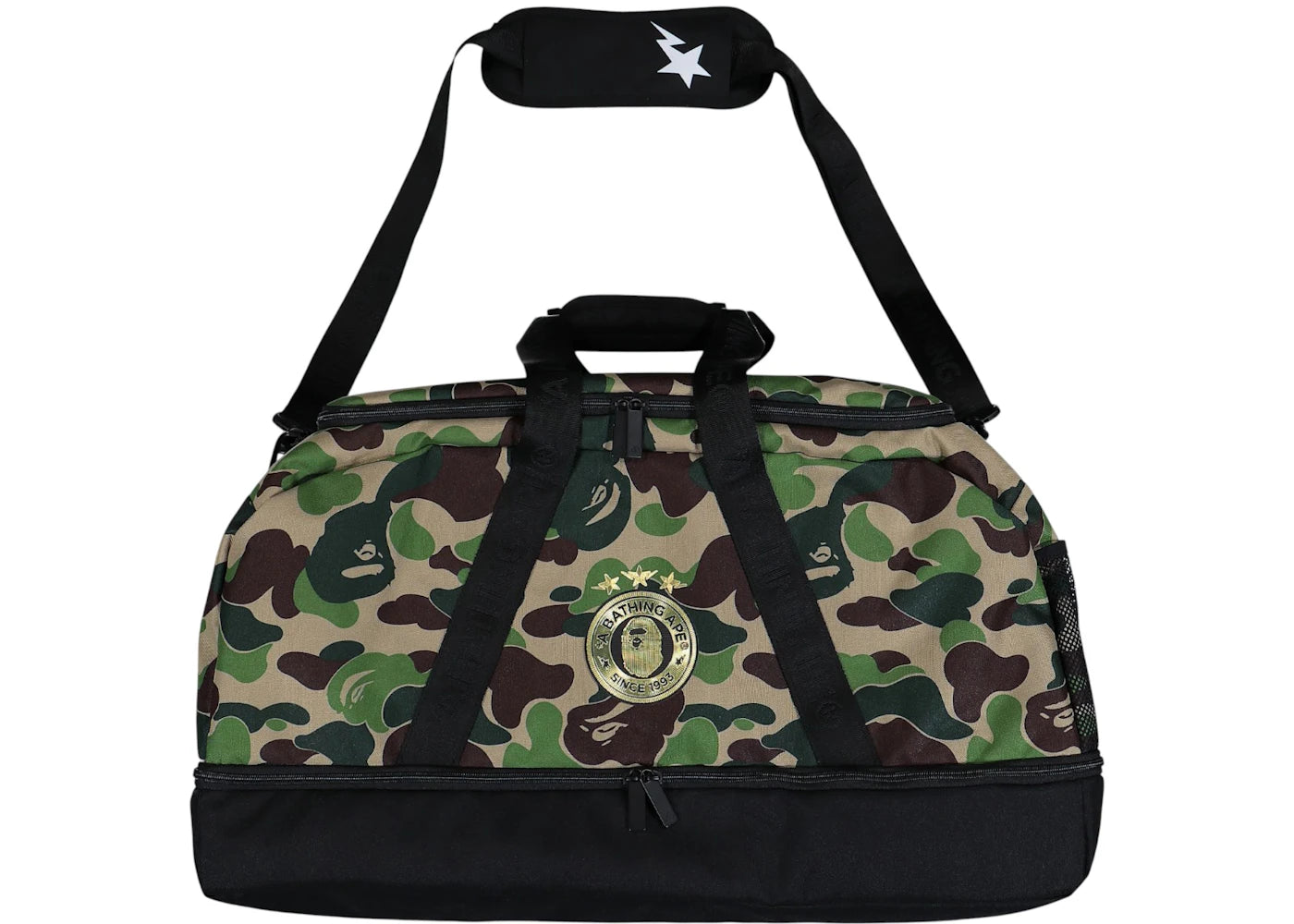 Adidas X Bape Duffle Bag Camouflage