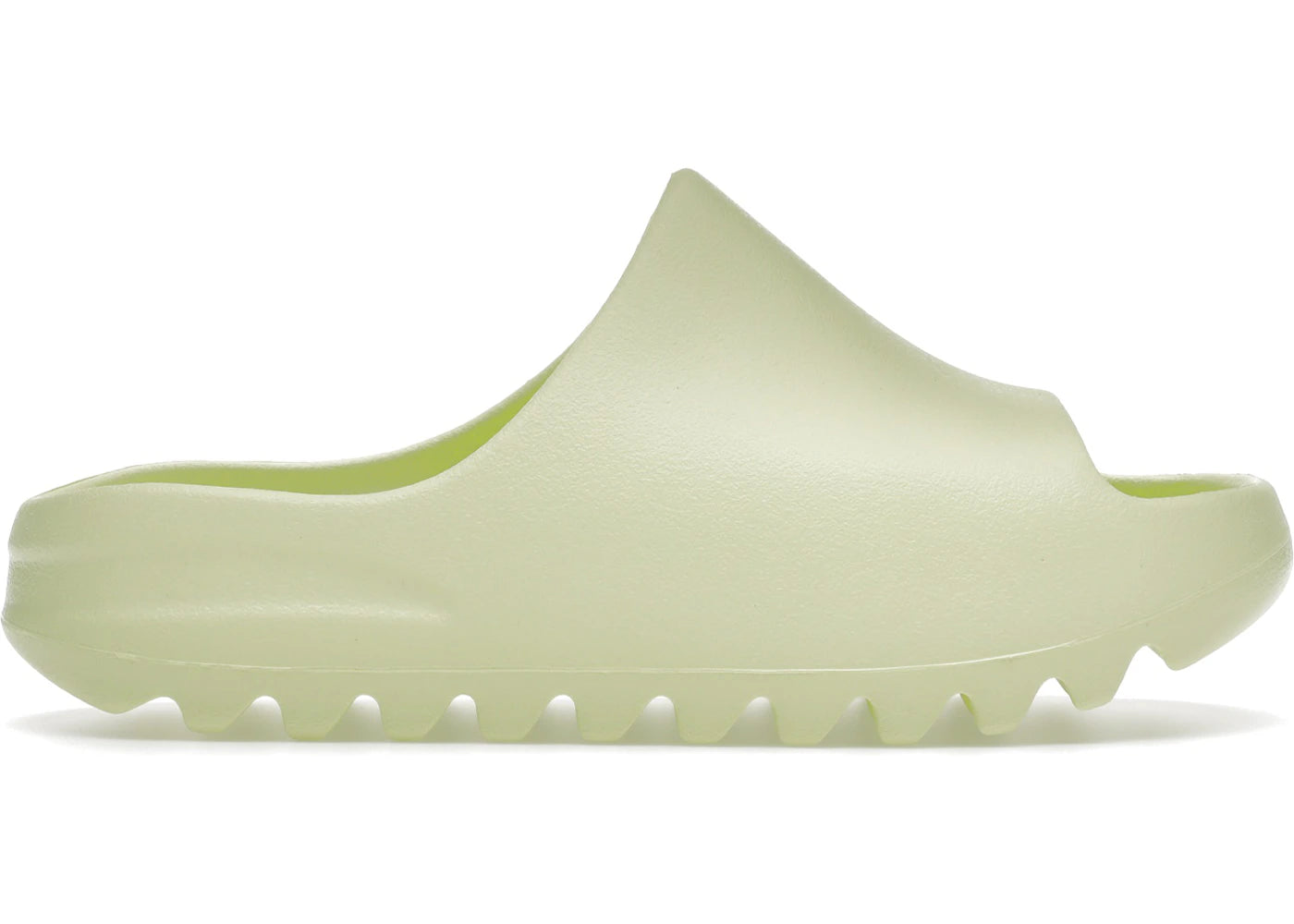 adidas yeezy slide glow green (2022) (kids)