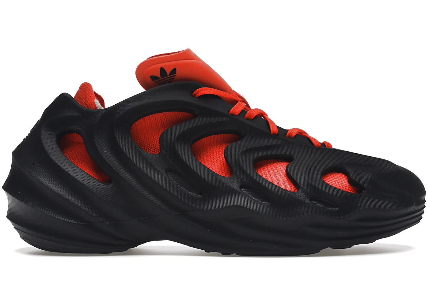 Adidas Adifom Q Core Black Impact Orange – Kicks Machine
