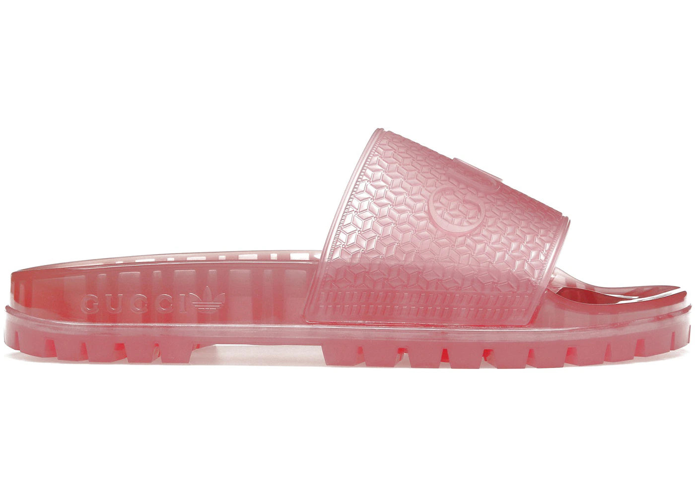 Adidas X Gucci Adilette Slide Transparent Pink (Women'S)