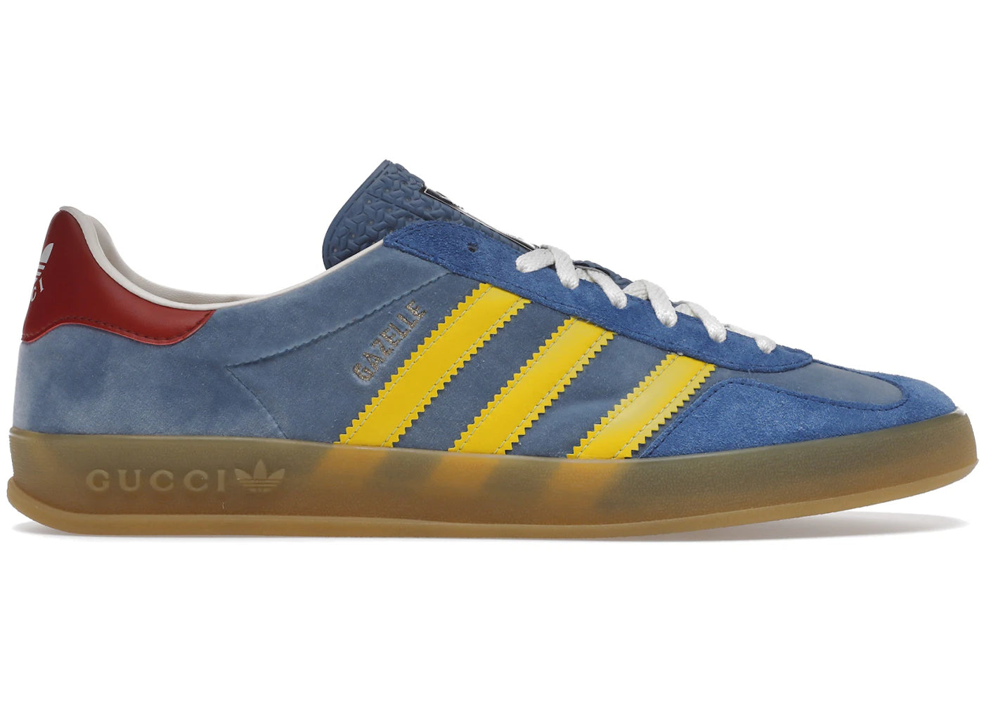 Adidas X Gucci Gazelle Blue – Kicks Machine