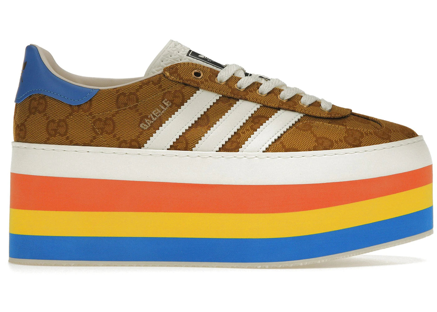 Adidas X Gucci Gazelle Original Gg Multicolor Platform (Women'S) UK