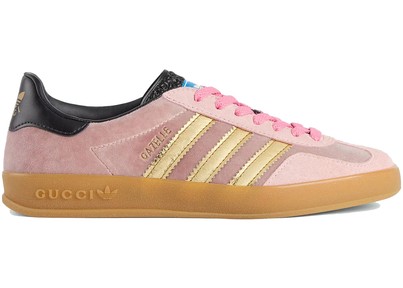 Adidas X Gucci Gazelle Pink Velvet (Women'S)