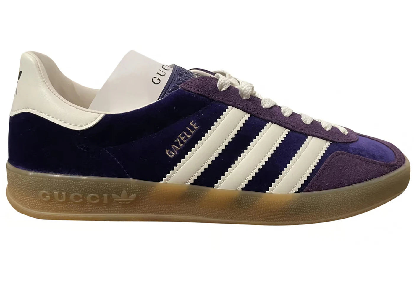 Adidas X Gucci Gazelle Purple Velvet (Women'S)