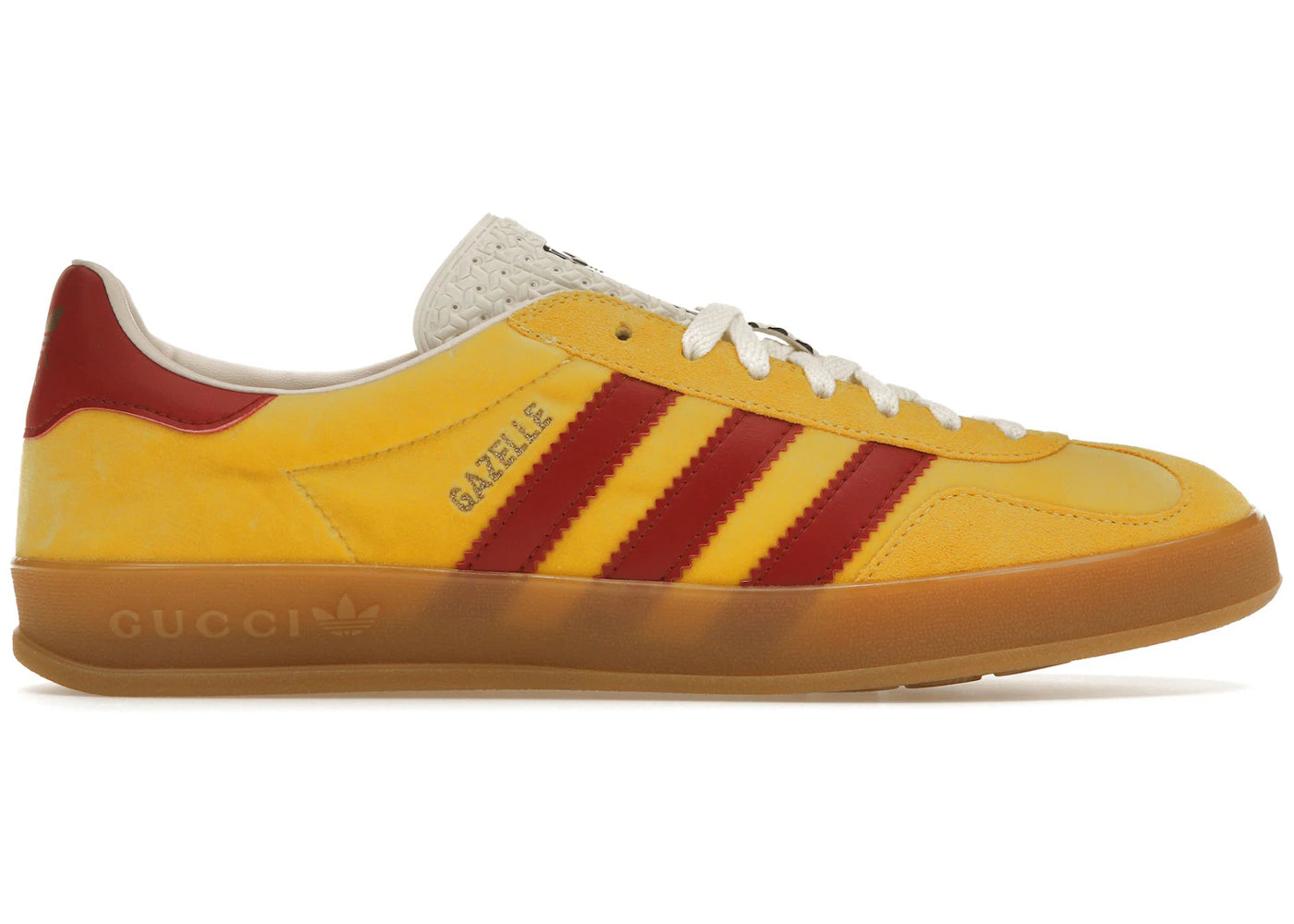 adidas x gucci gazelle yellow