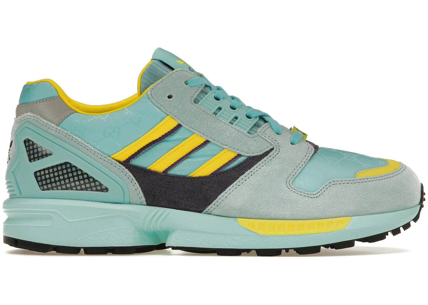 Adidas X Gucci Zx 8000 Aqua Gg Monogram – Kicks Machine Adidas X Gucci Zx 8000 Aqua Gg Monogram – Kicks Machine