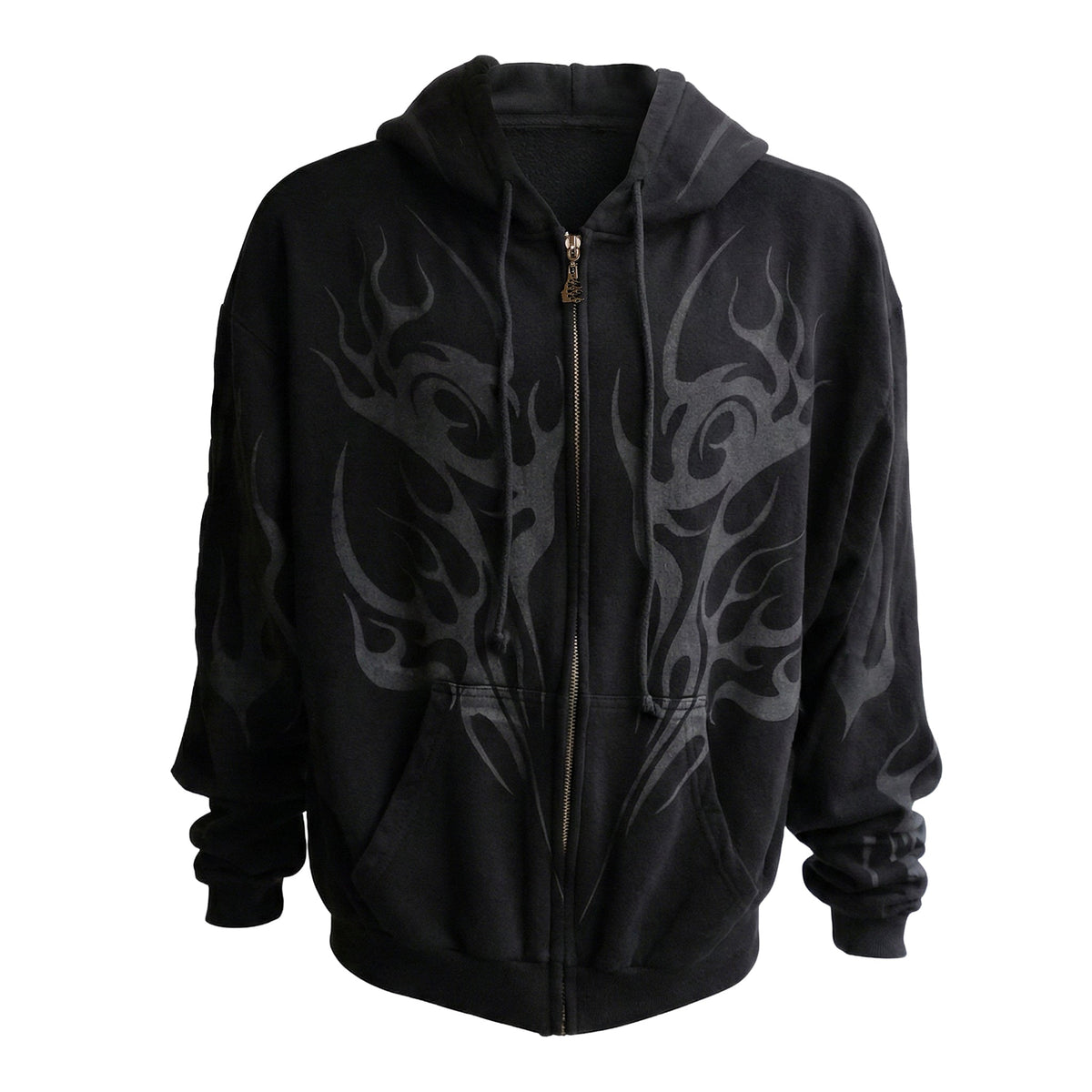 Hellstar Tribal Flame Zip-Up