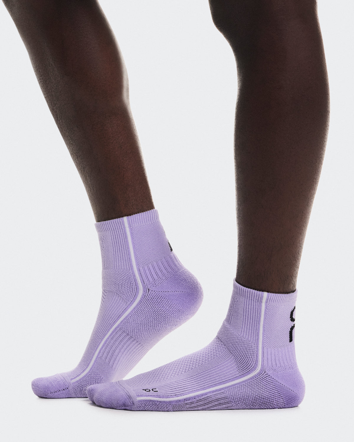 On Court Sock Mid Bloom | Ivory