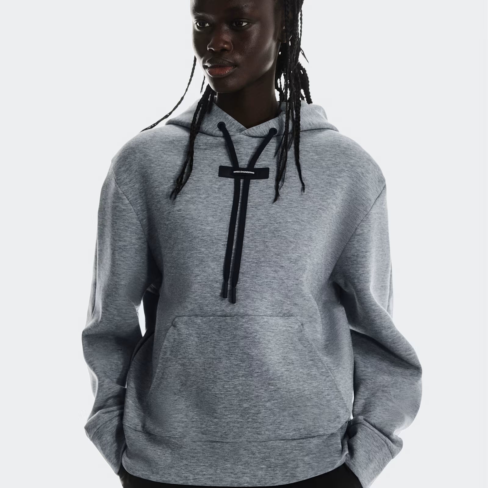 On Focus Tech Hoodie Basalt (Women'S)