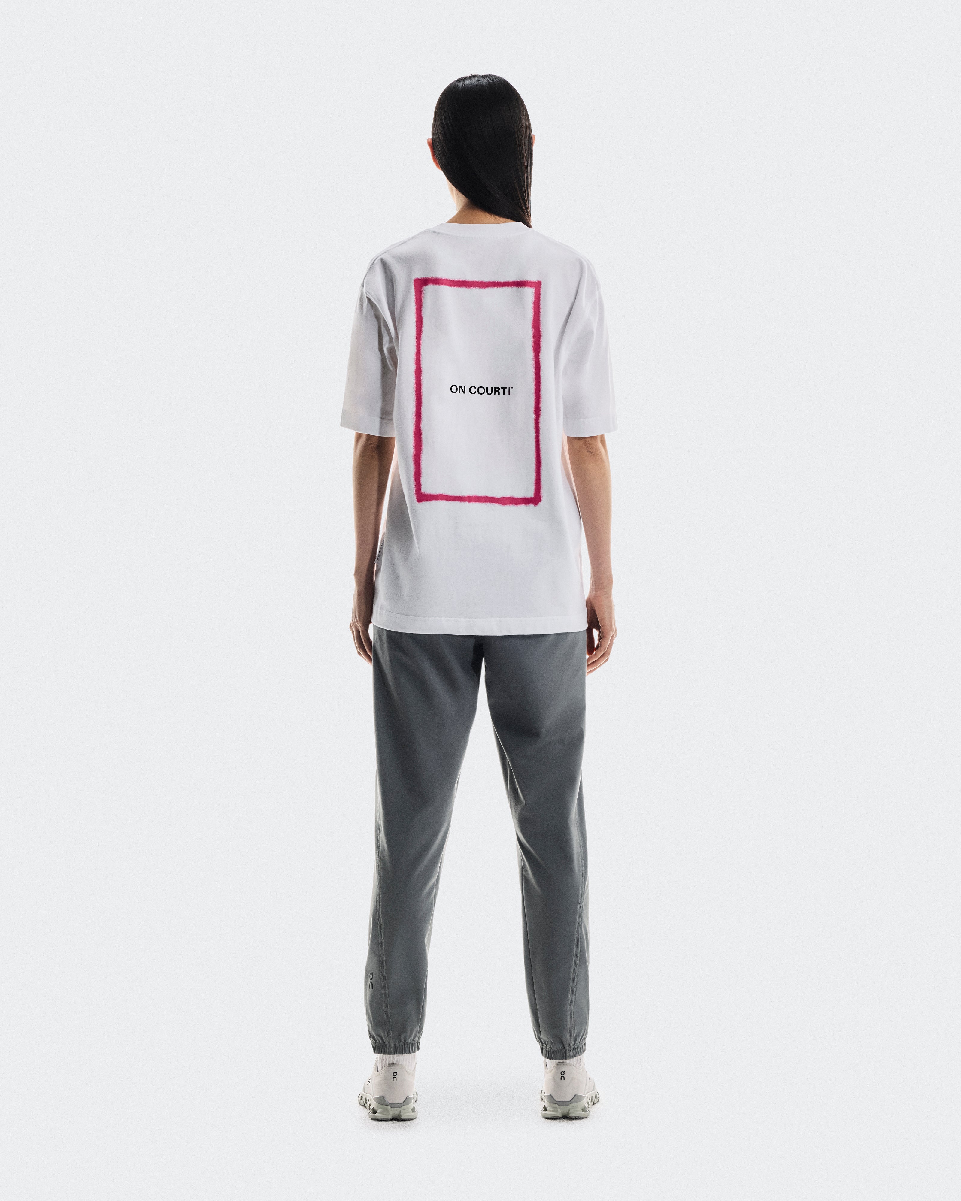 On Club-T Graphic White (Women'S)
