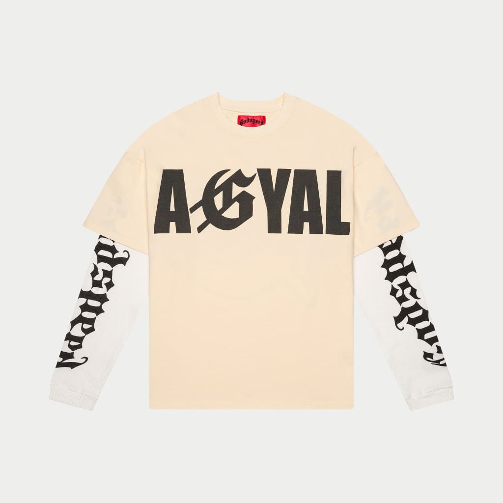 Godspeed Agyal Layered T-Shirt (Bone)