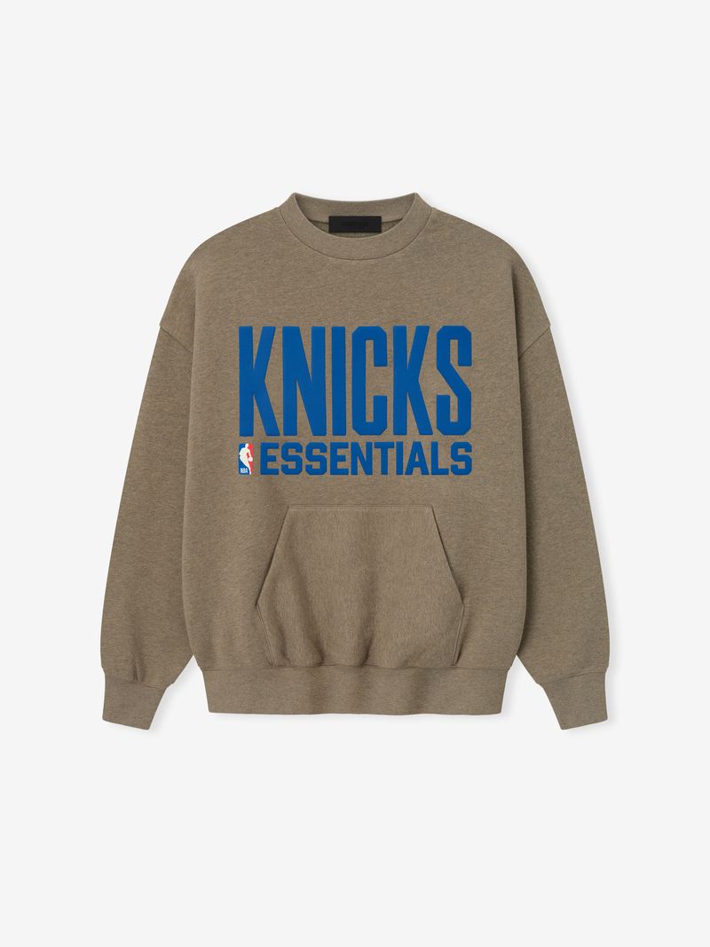 Essentials Knicks Sport Crewneck Homestead Heather
