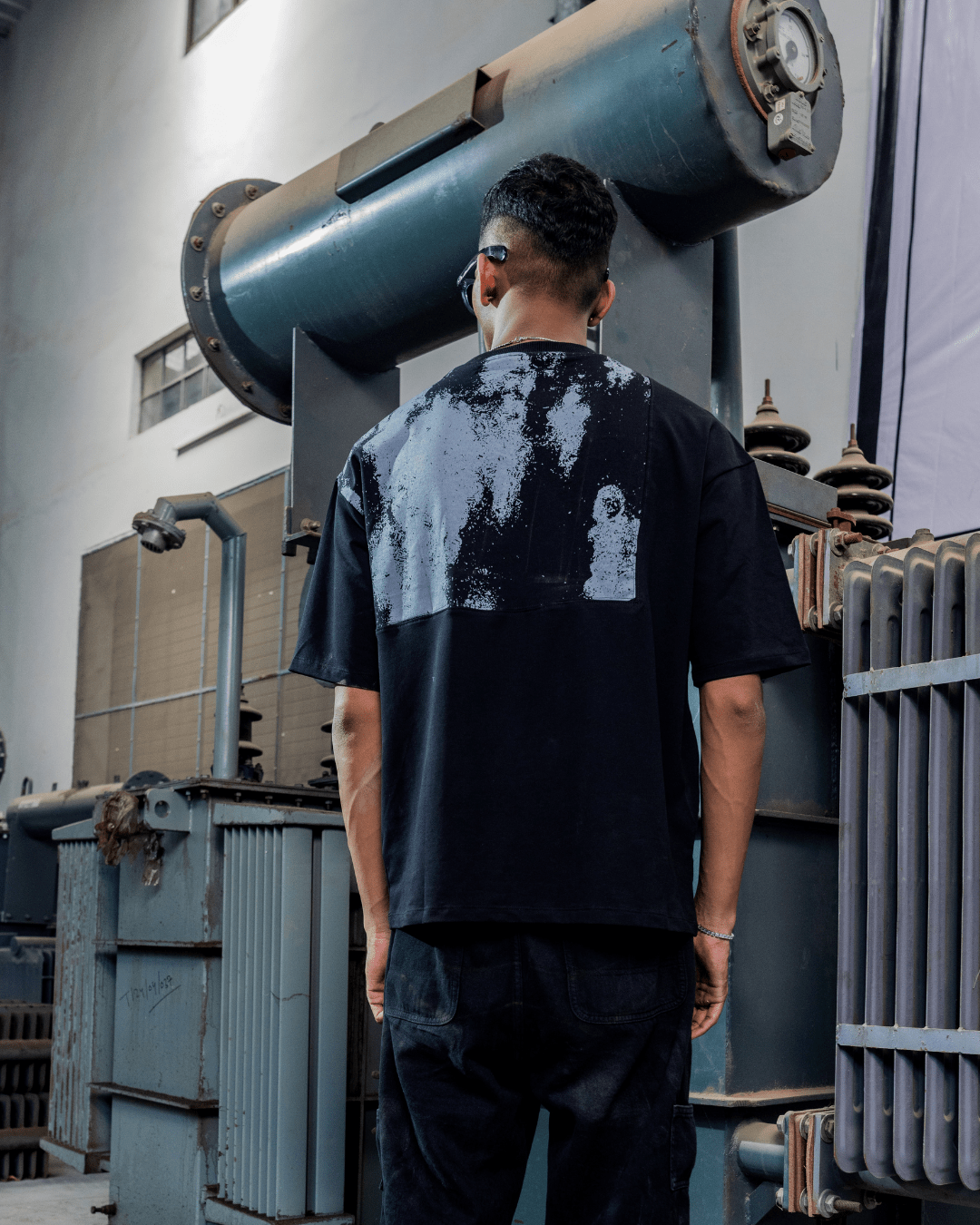 ANGEL GREY PATCH TEE - SULLITT