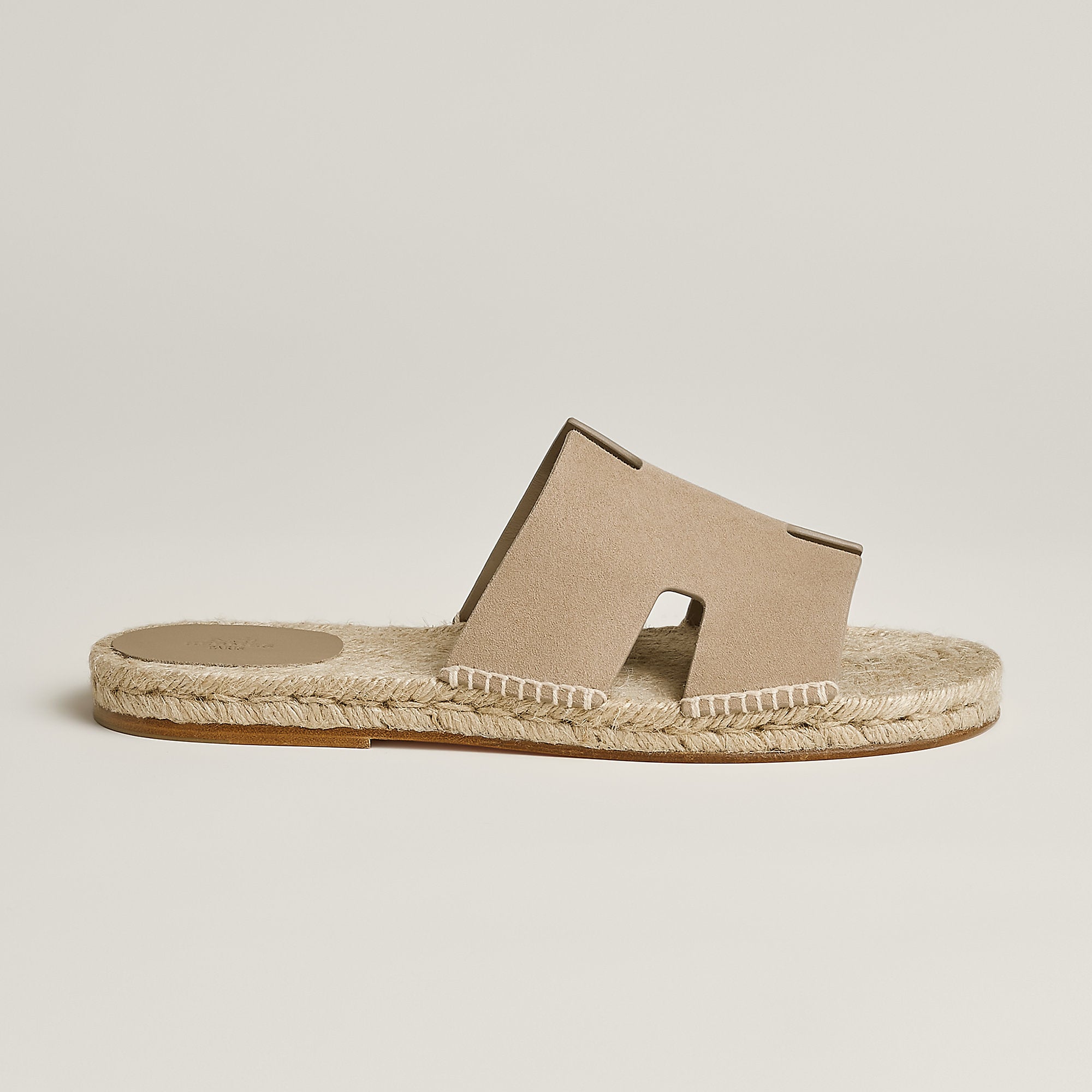 Hermes Antigua Espadrille Beige Sable