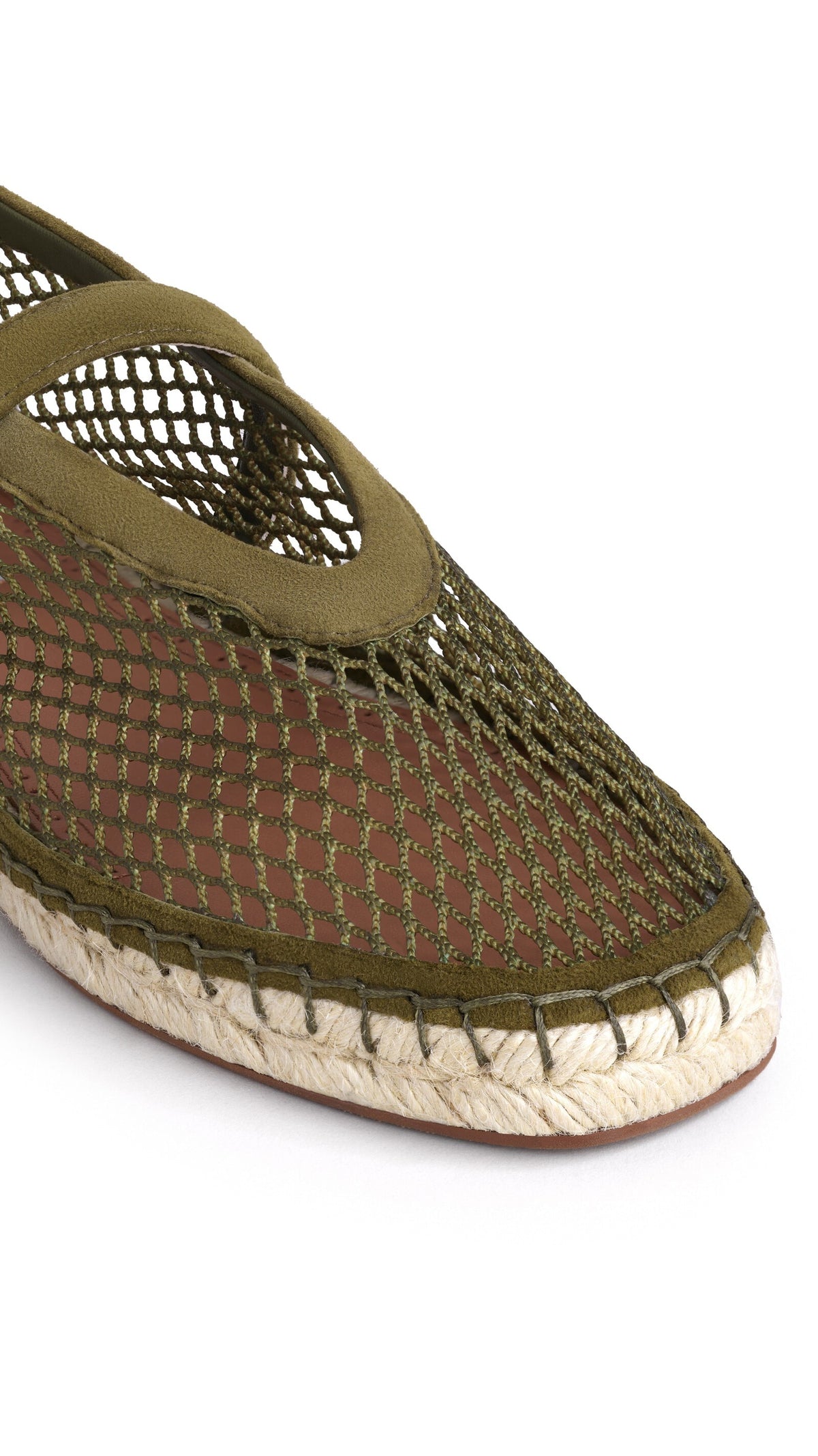 Alaïa Espadrilles In Fishnet And Suede