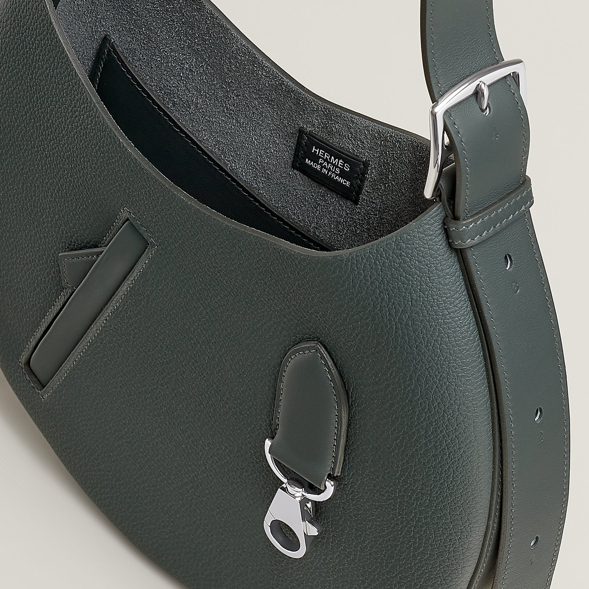 Hermes Arcon Slim Bag Vert Mangrove