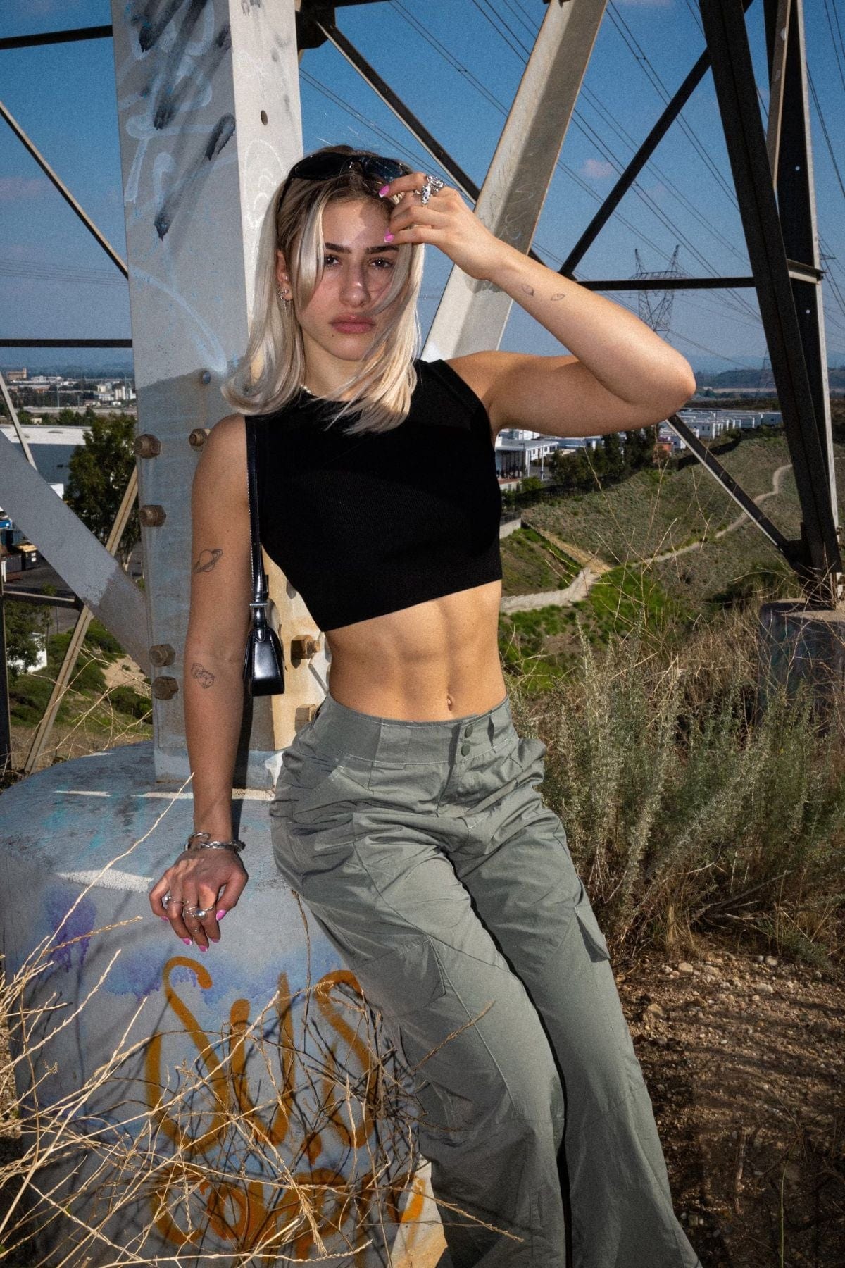 YoungLA W317 Knit Tank Coconut Milk