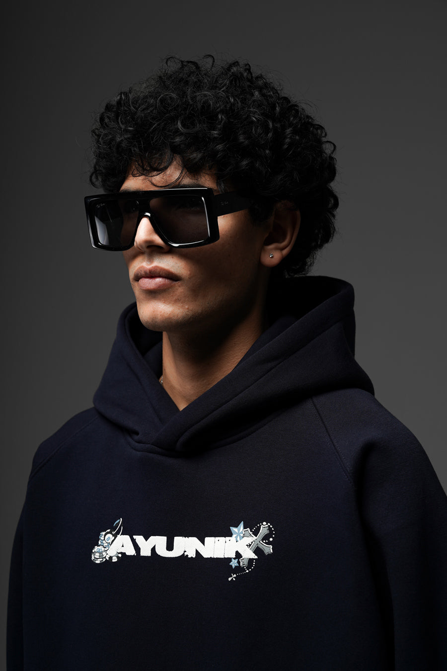 High Stake Hoodie - Navy Blue