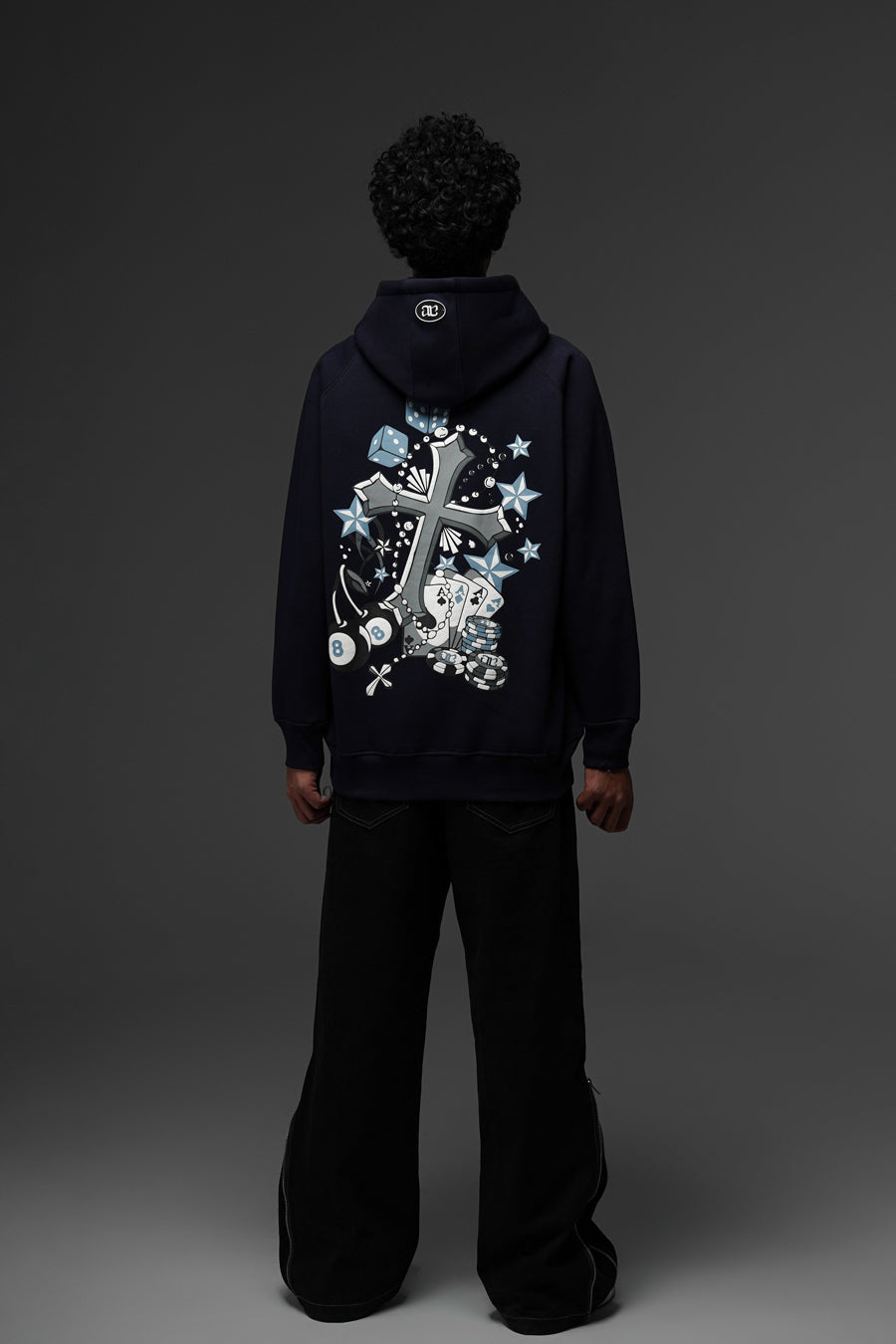 High Stake Hoodie - Navy Blue