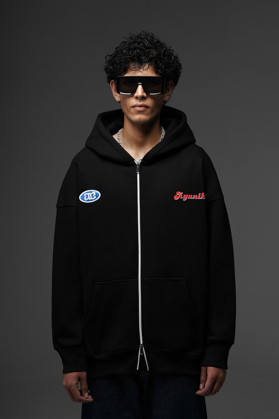 Rouge Zipper Hoodie
