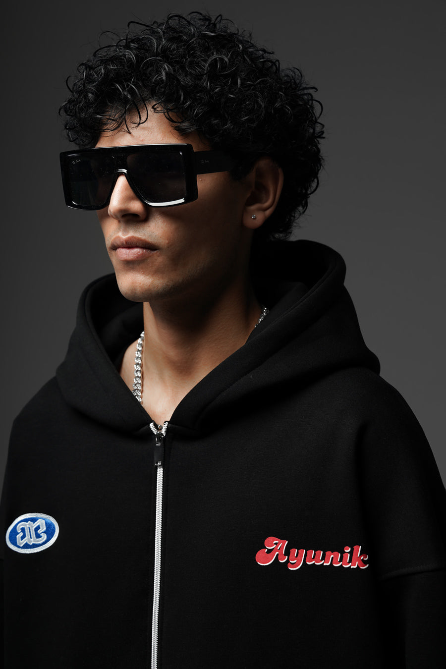 Rouge Zipper Hoodie