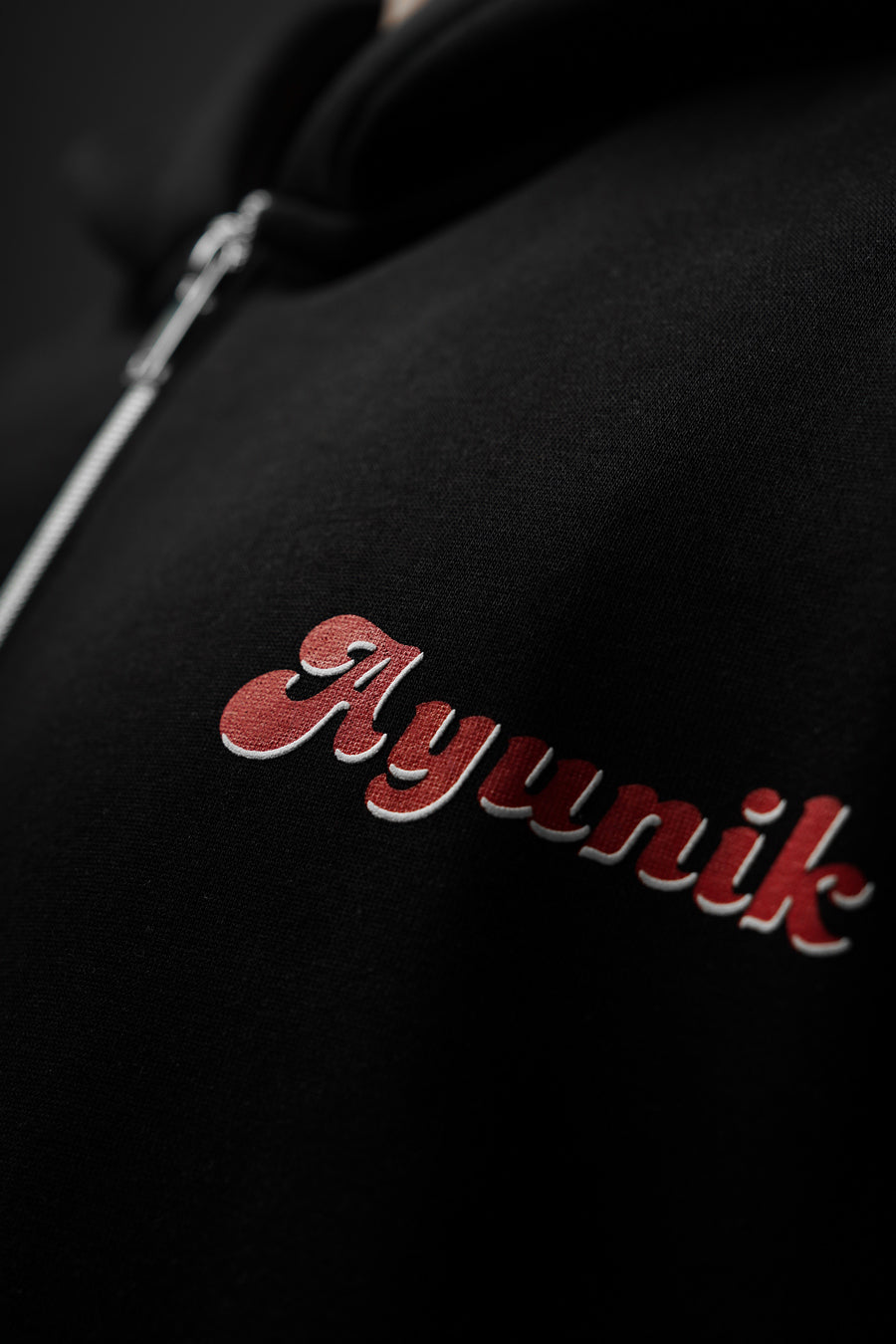 Rouge Zipper Hoodie