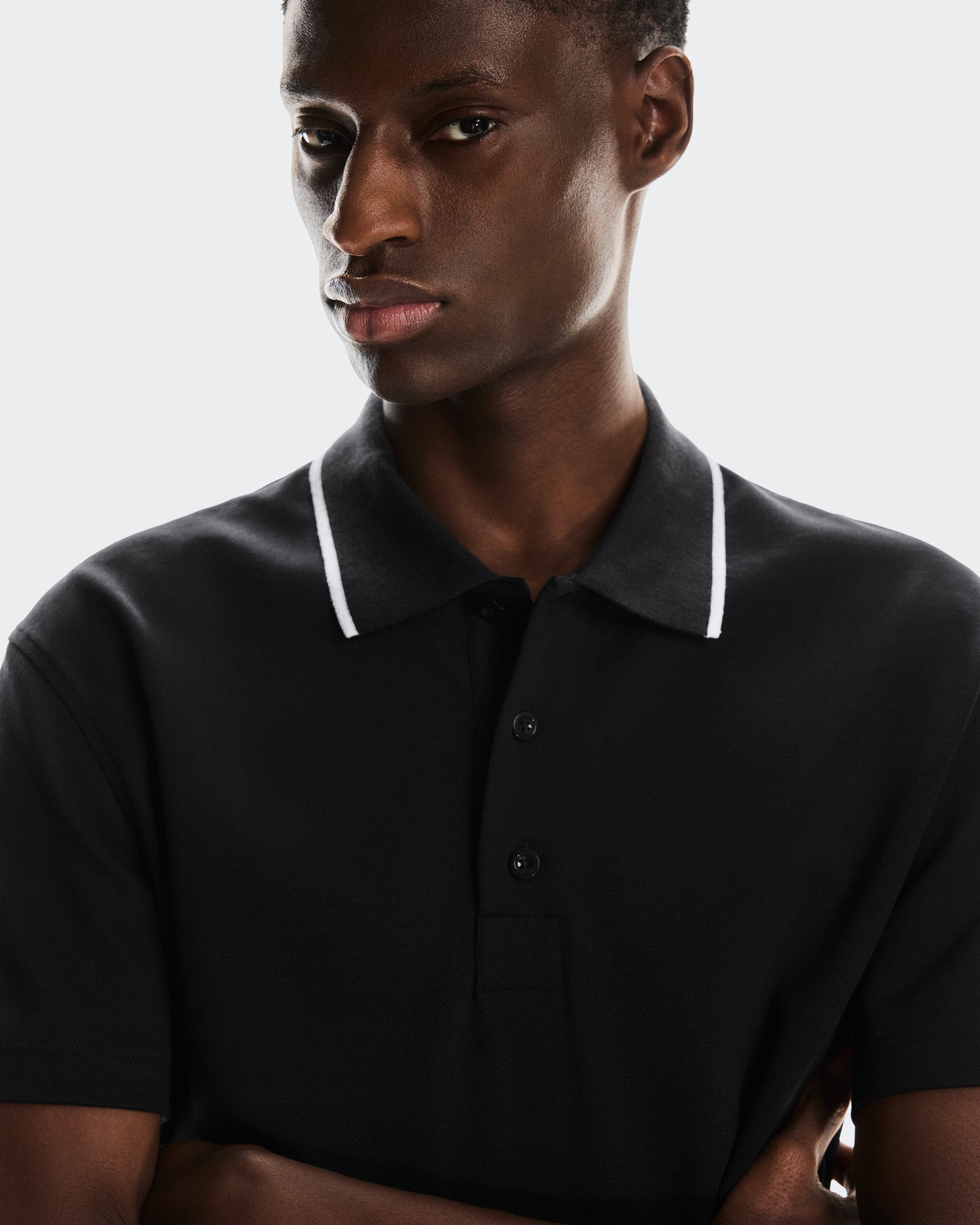 On Courtside Polo Black