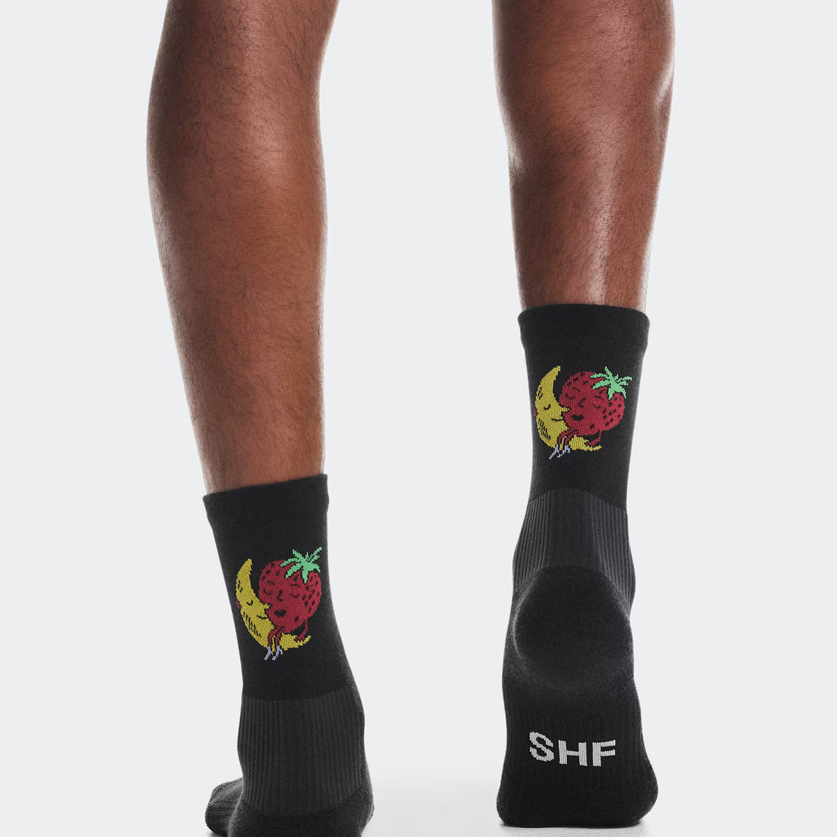 On Merino Sock Shf Black