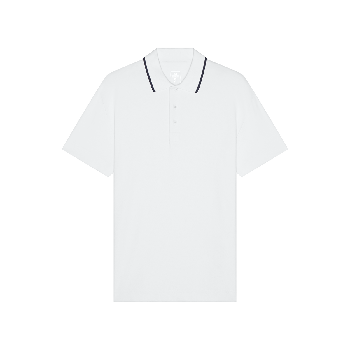 On Courtside Polo All White