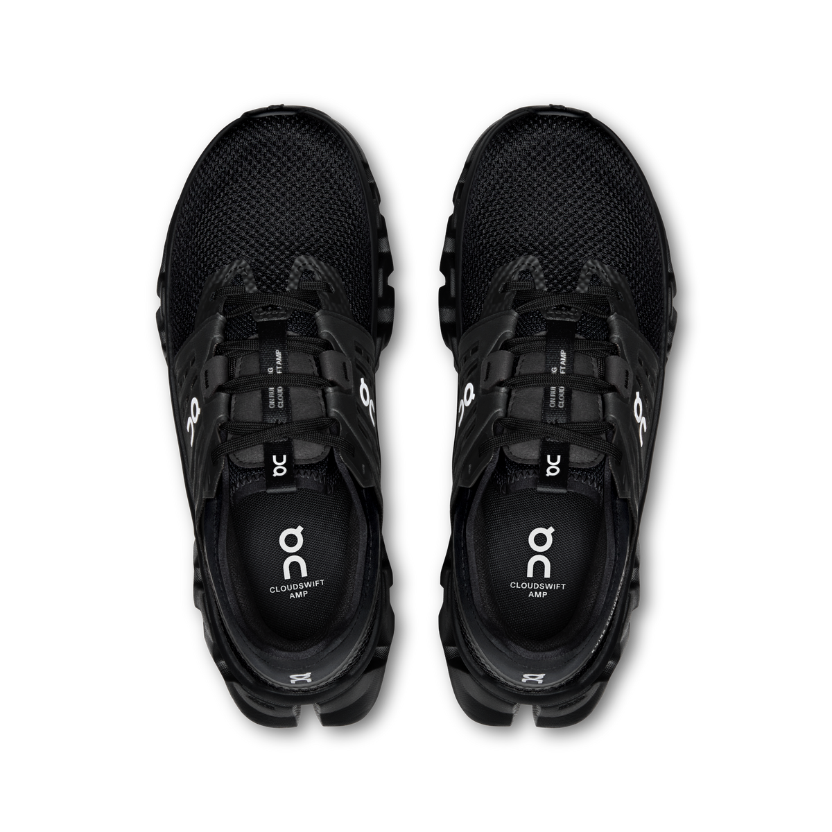 On Cloudswift Amp Black Silver (Women'S)