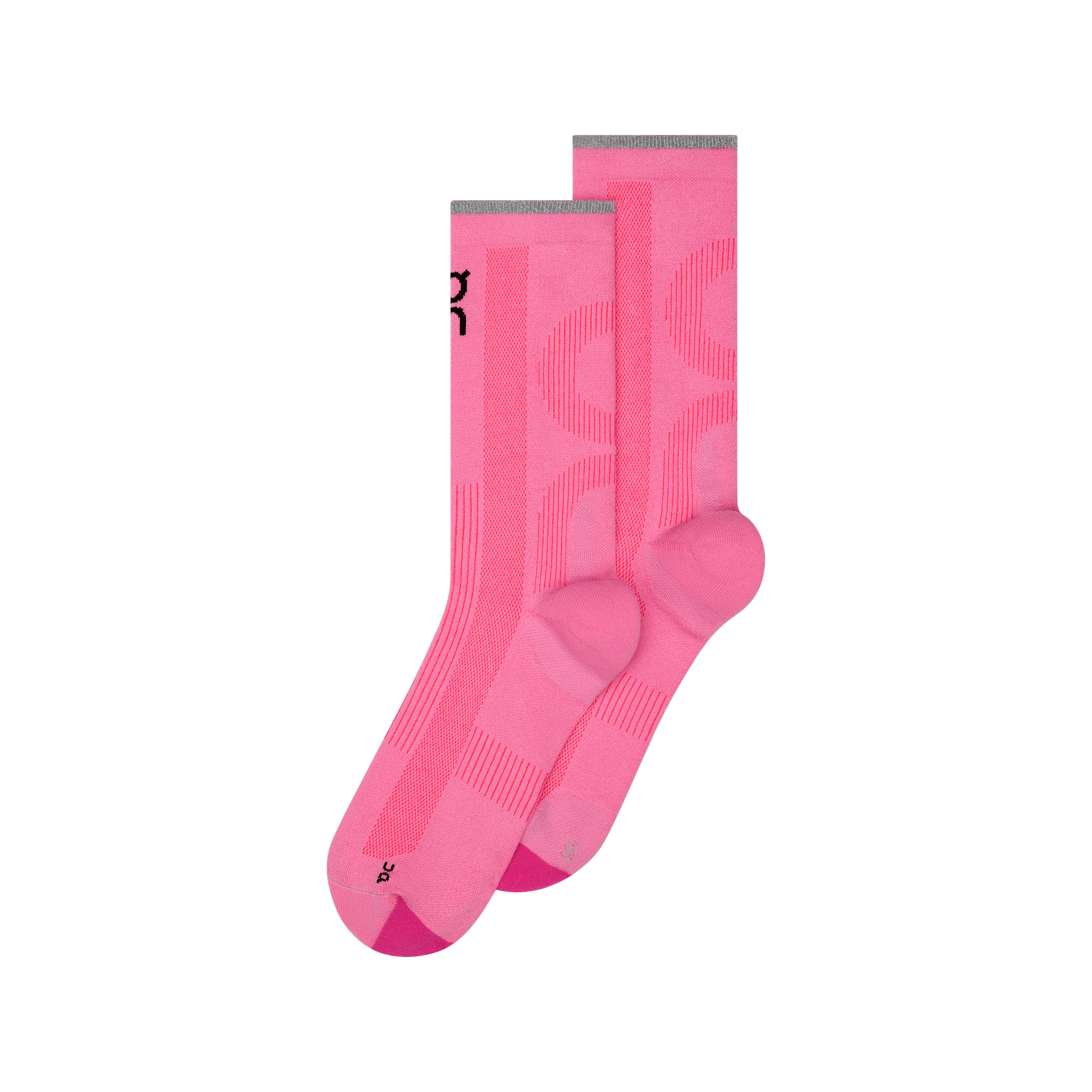 On Elite Run Sock High Raspberry | Pink