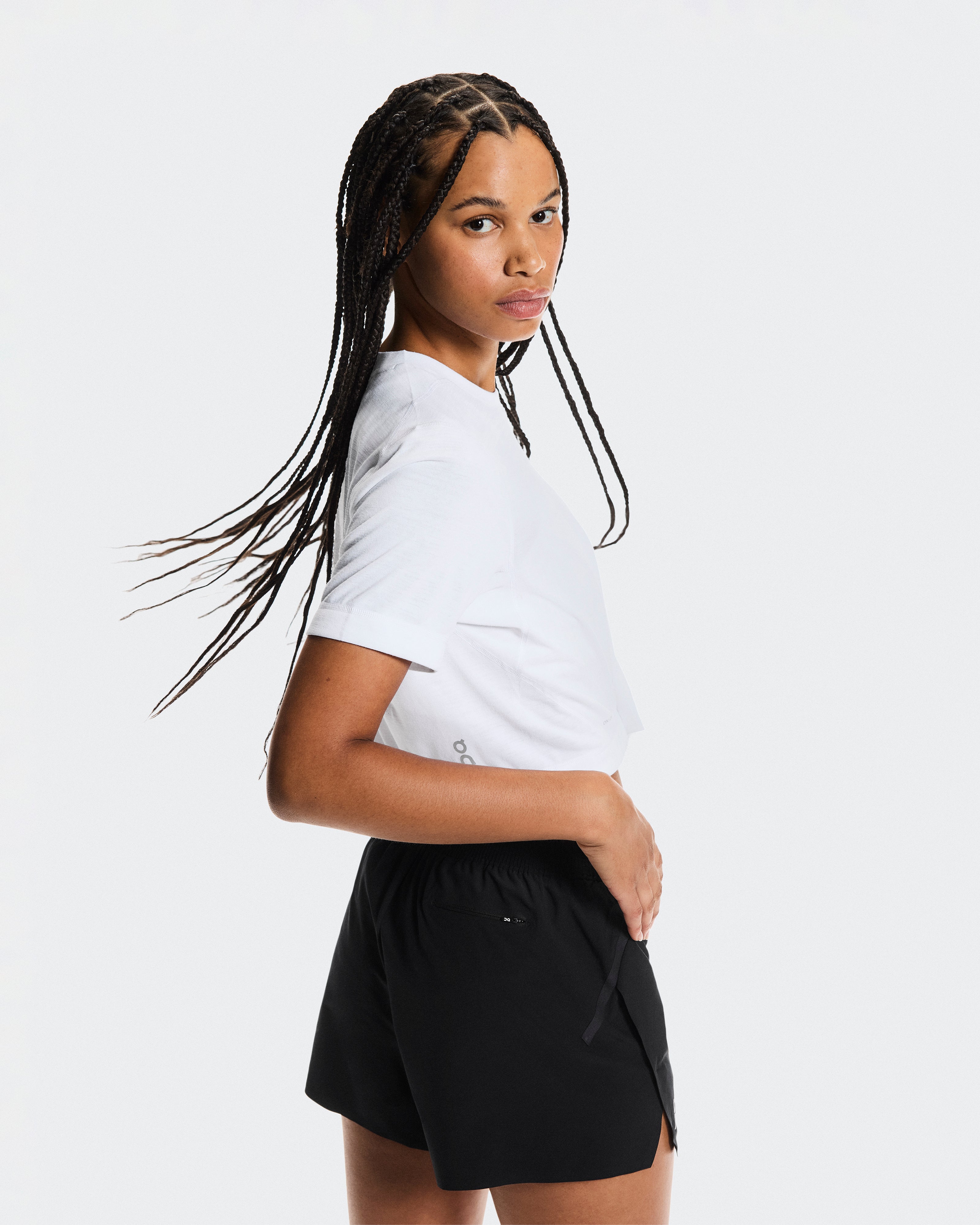 On Train-T Crop Graphic White (Women'S) (Women's)
