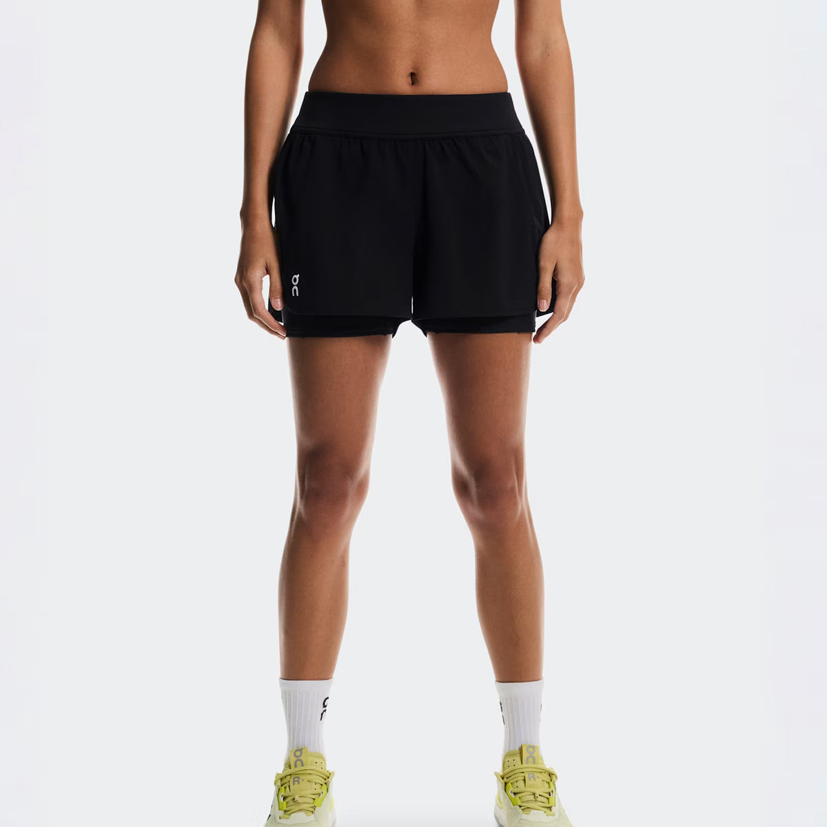 On 3" Court Shorts 2-In-1 Black (Women'S)