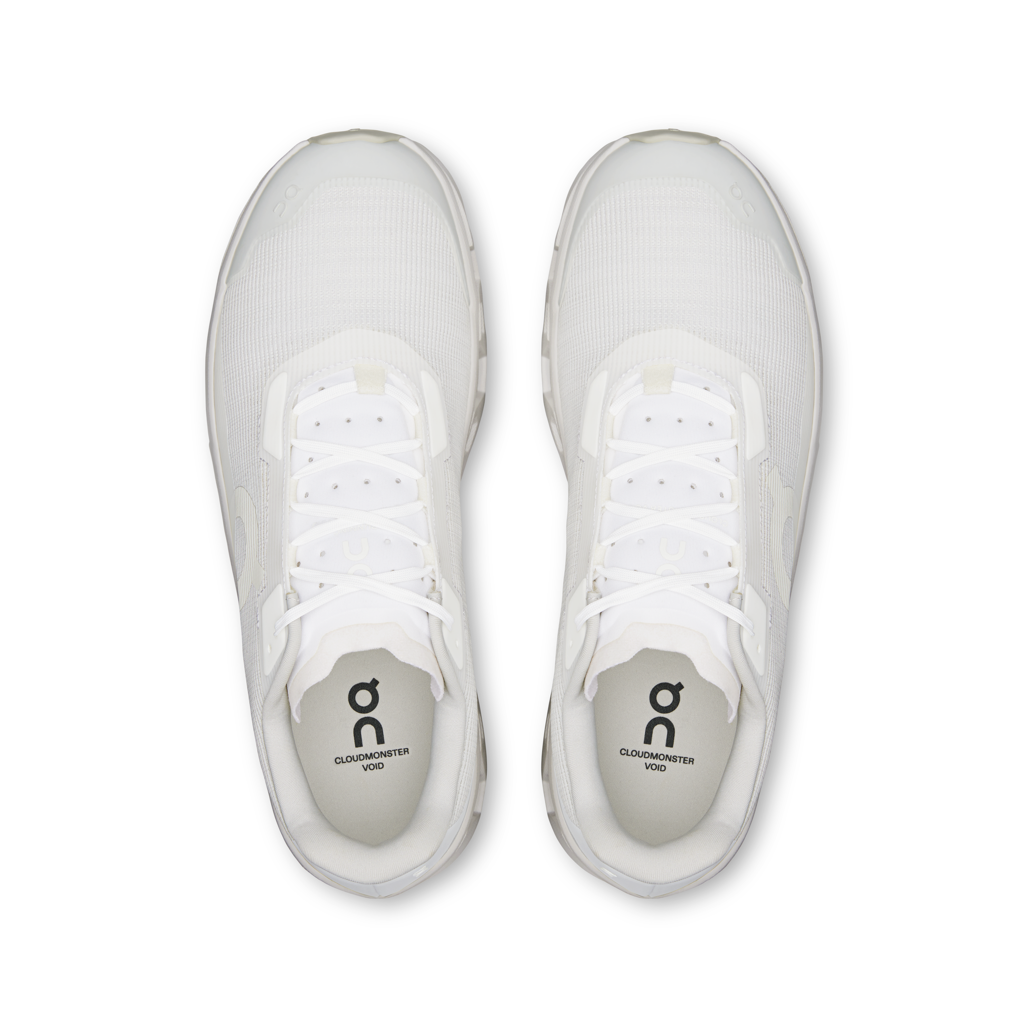 On Cloudmonster Void White White