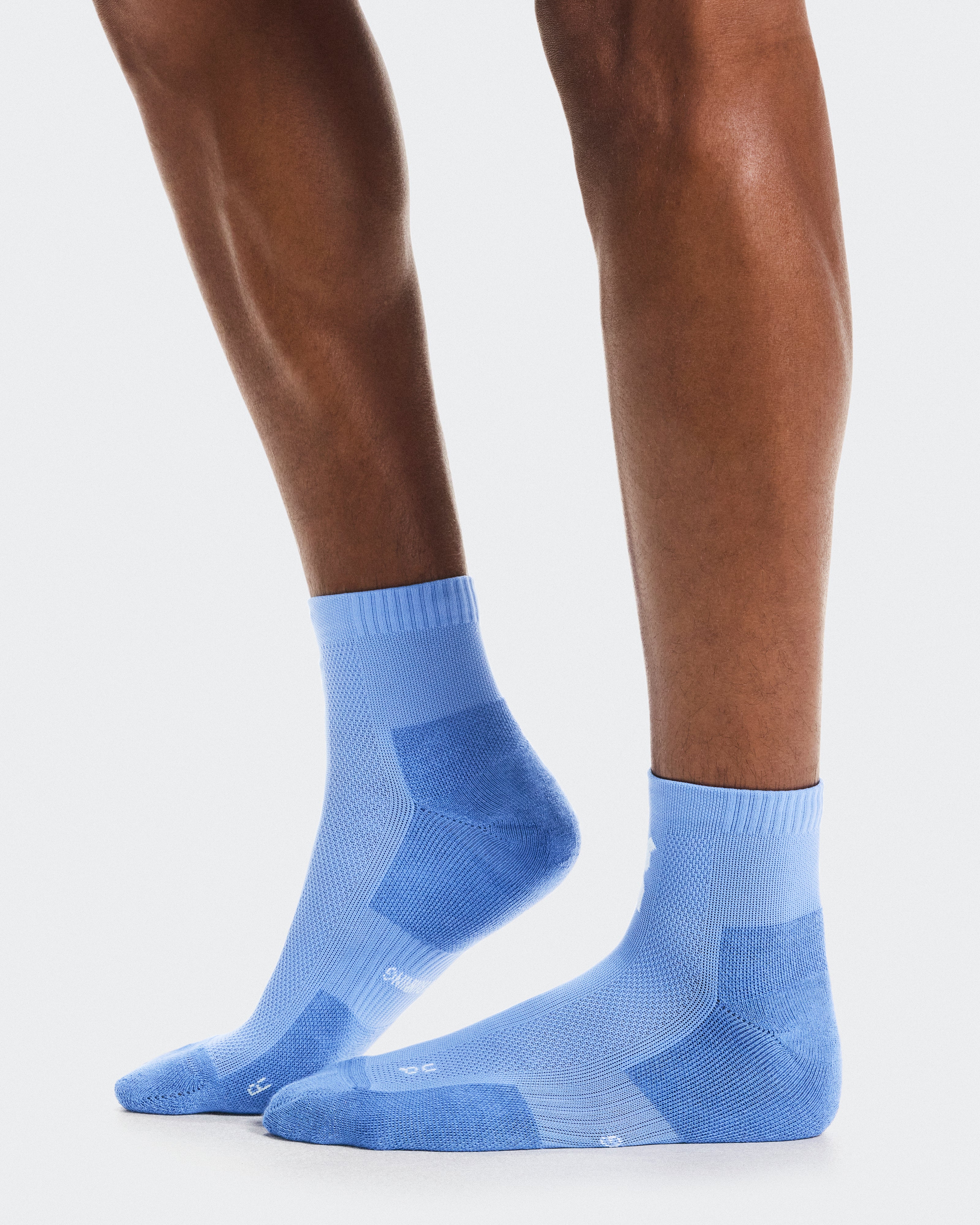 On Core Run Sock Mid 2P Sailor | Flint