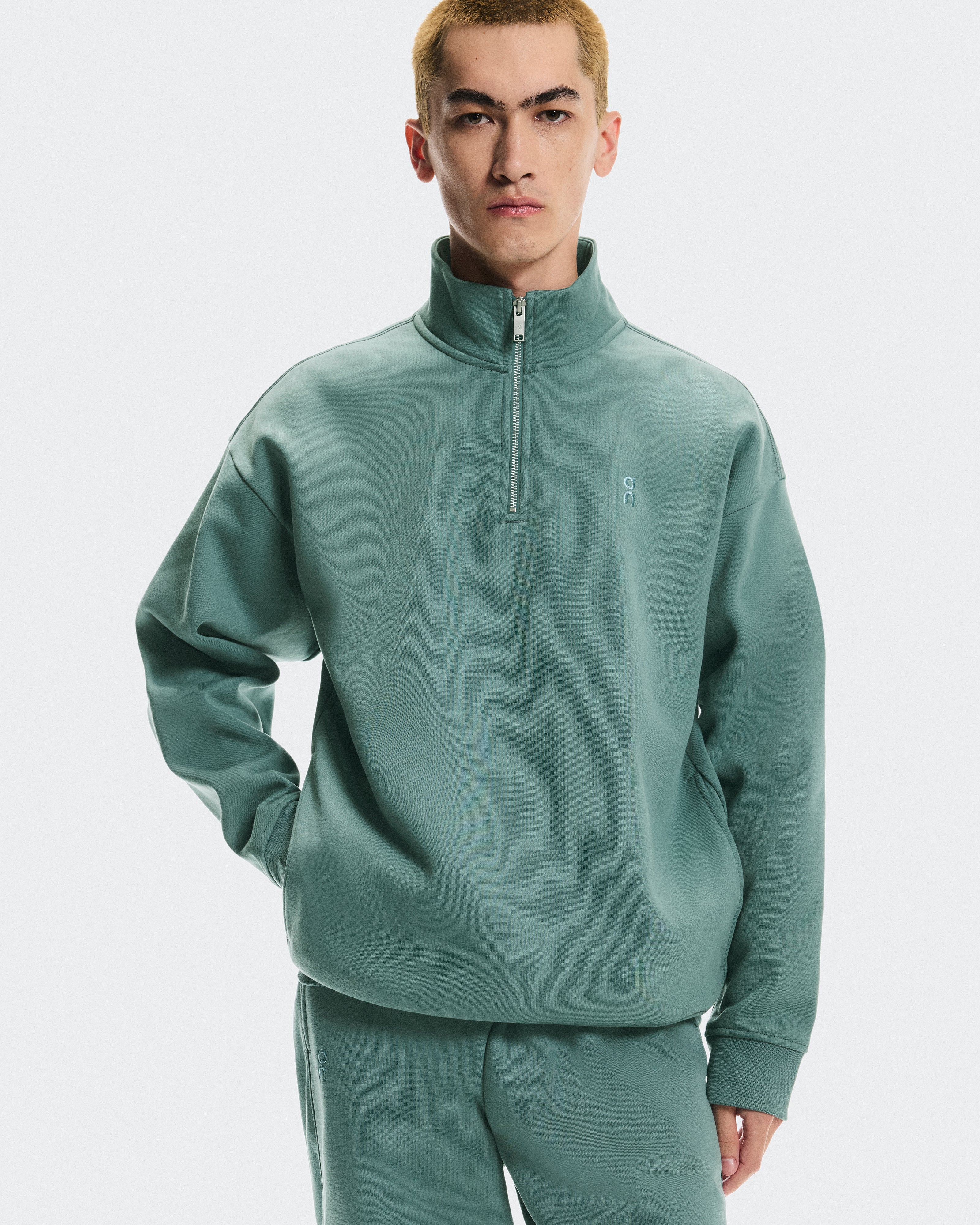 On Club Collective 1/4 Zip Tide