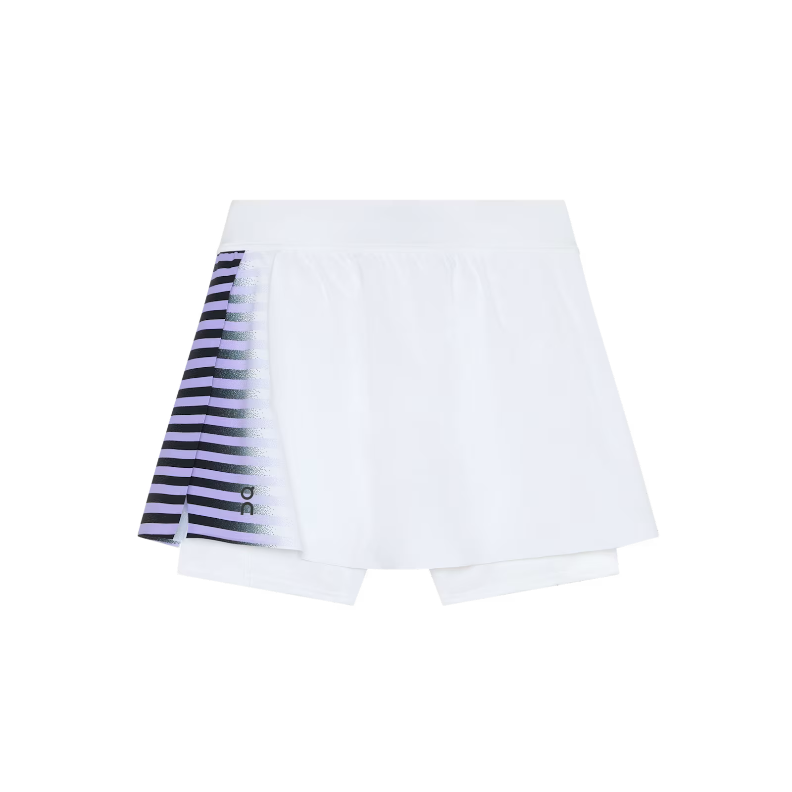 On Court Skirt Split Edge White | Black (Women'S)