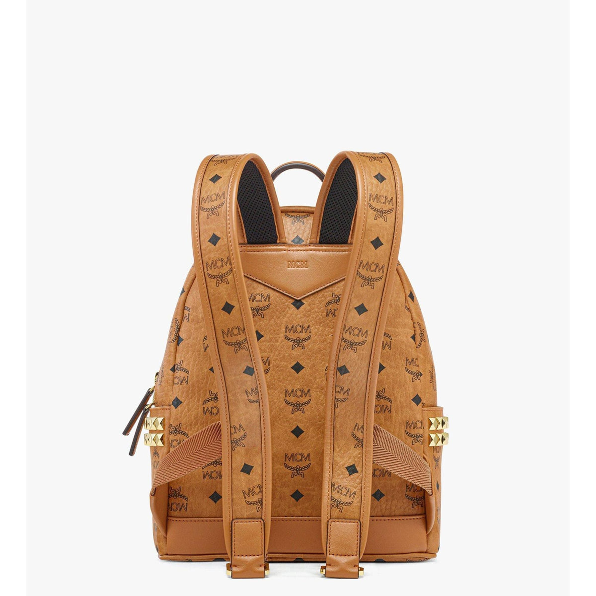 MCM Stark Side Studs Backpack in Visetos