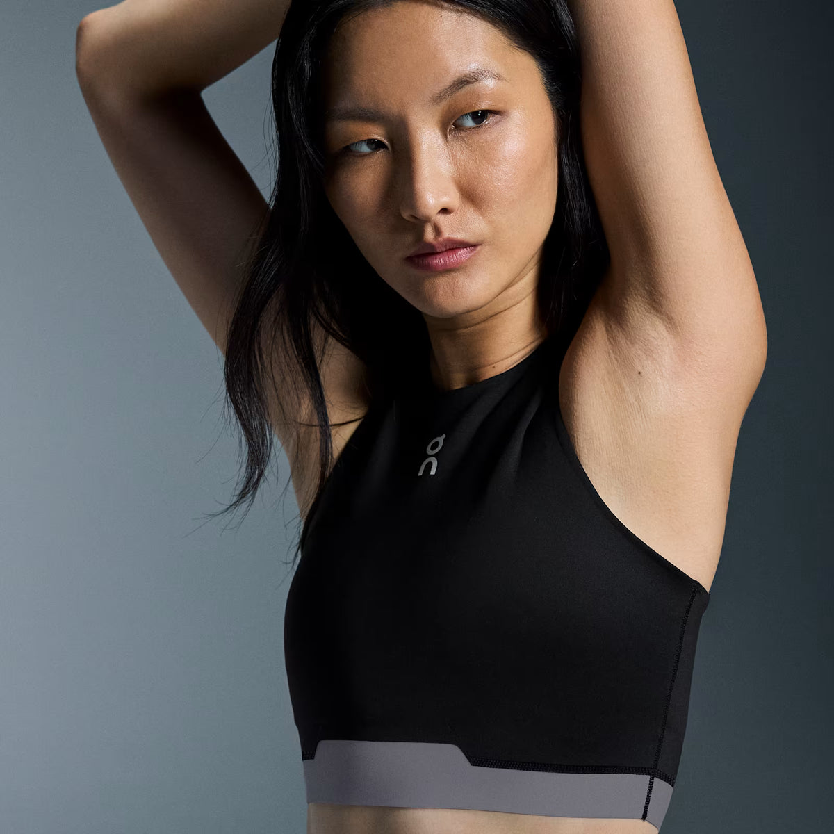 On Train 2-In-1 Crop Black (Women'S)