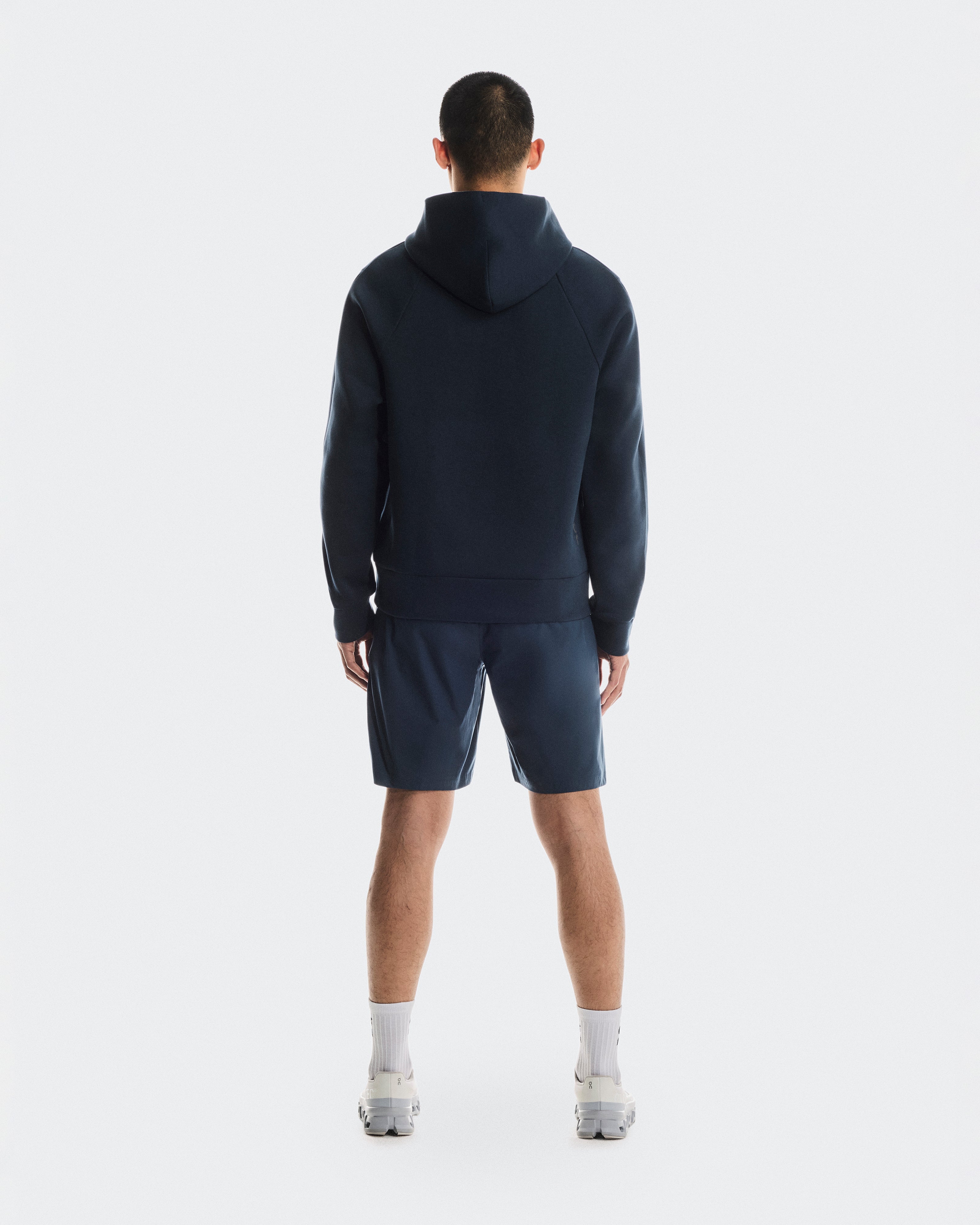 On Focus Tech Hoodie Navy