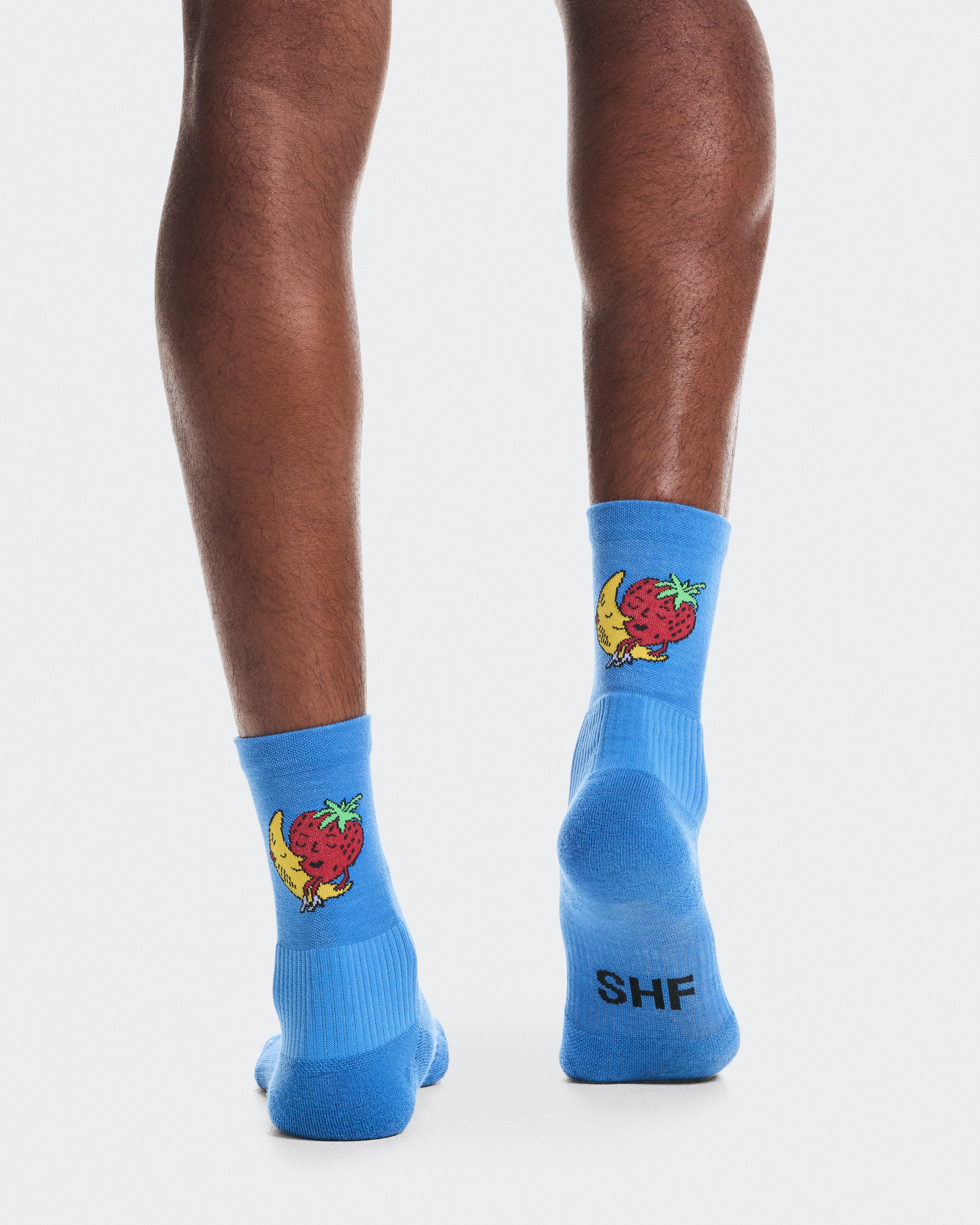 On Merino Sock Shf Ultramarine