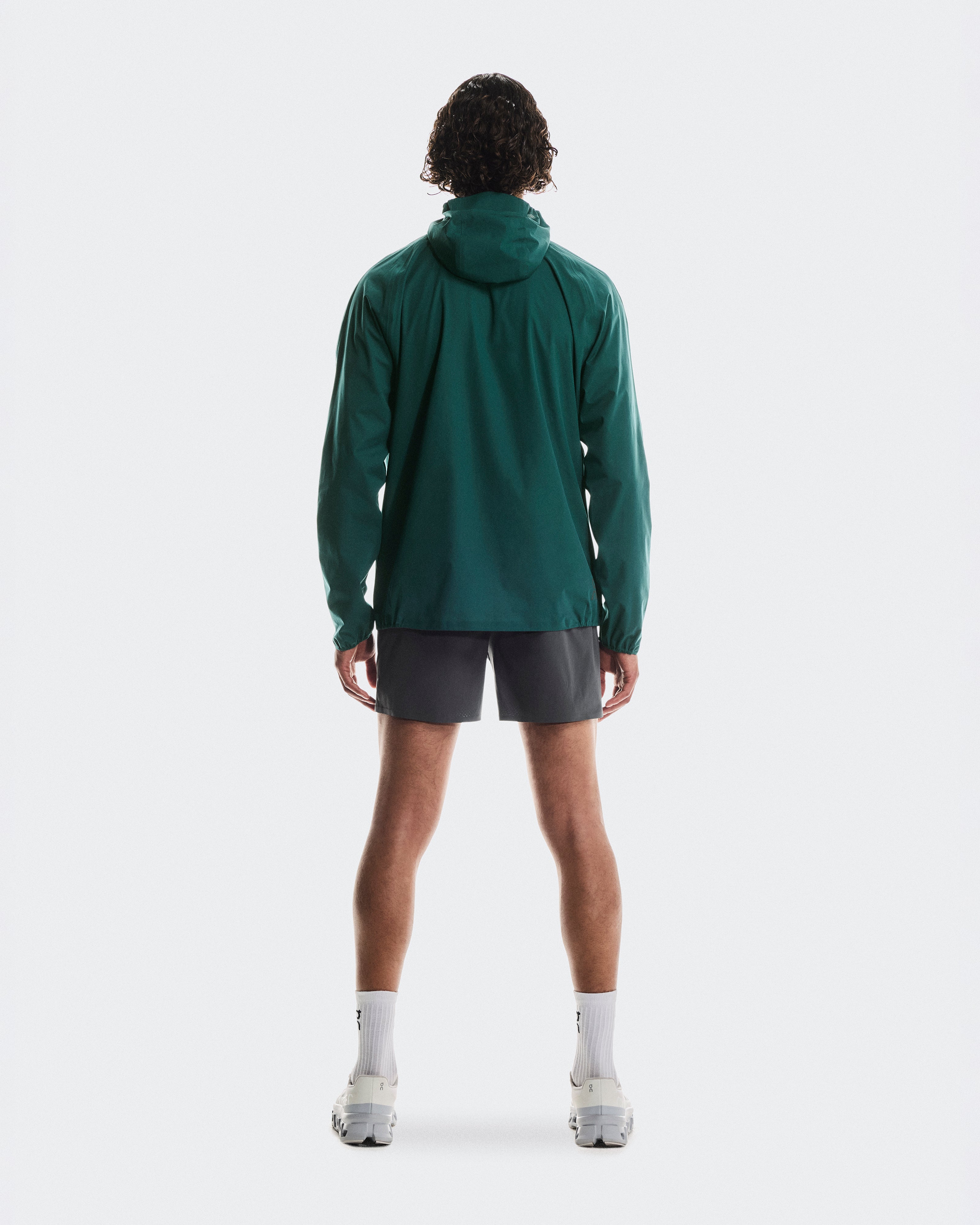 On Performance Jacket Waterproof Spirulina