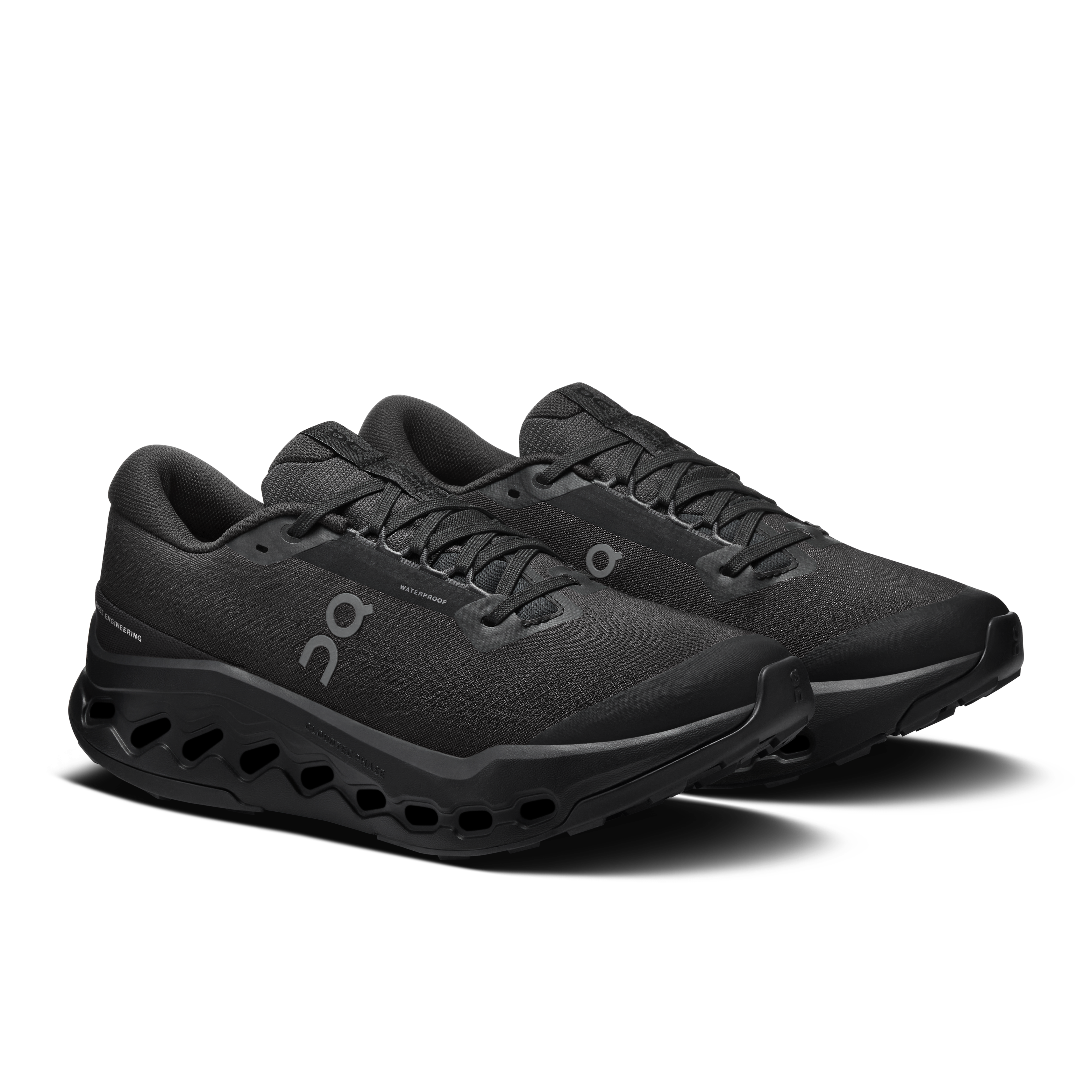 On Cloudsurfer Trail 2 Waterproof Black Black (Women'S)