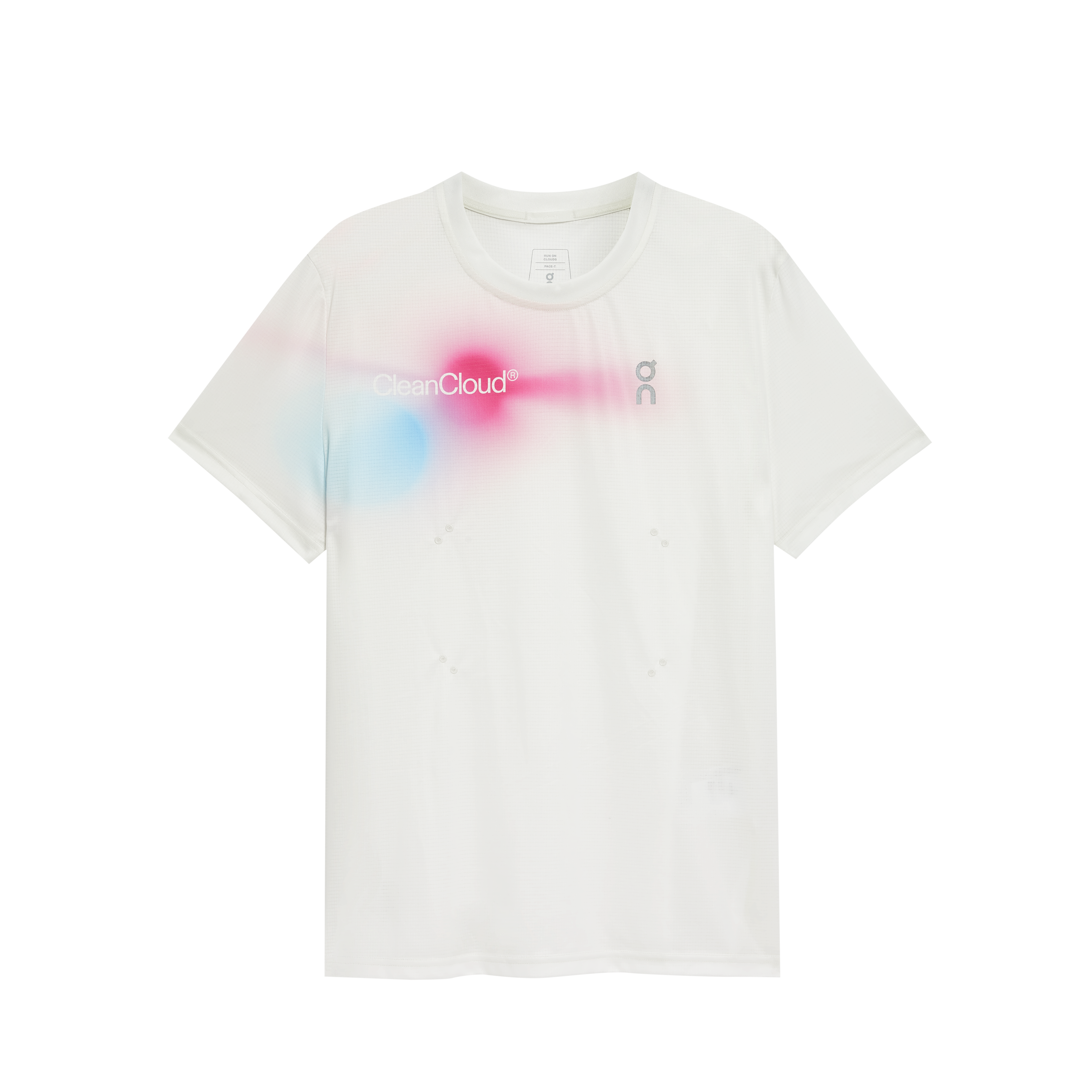 On Pace-T Undyed | Pink