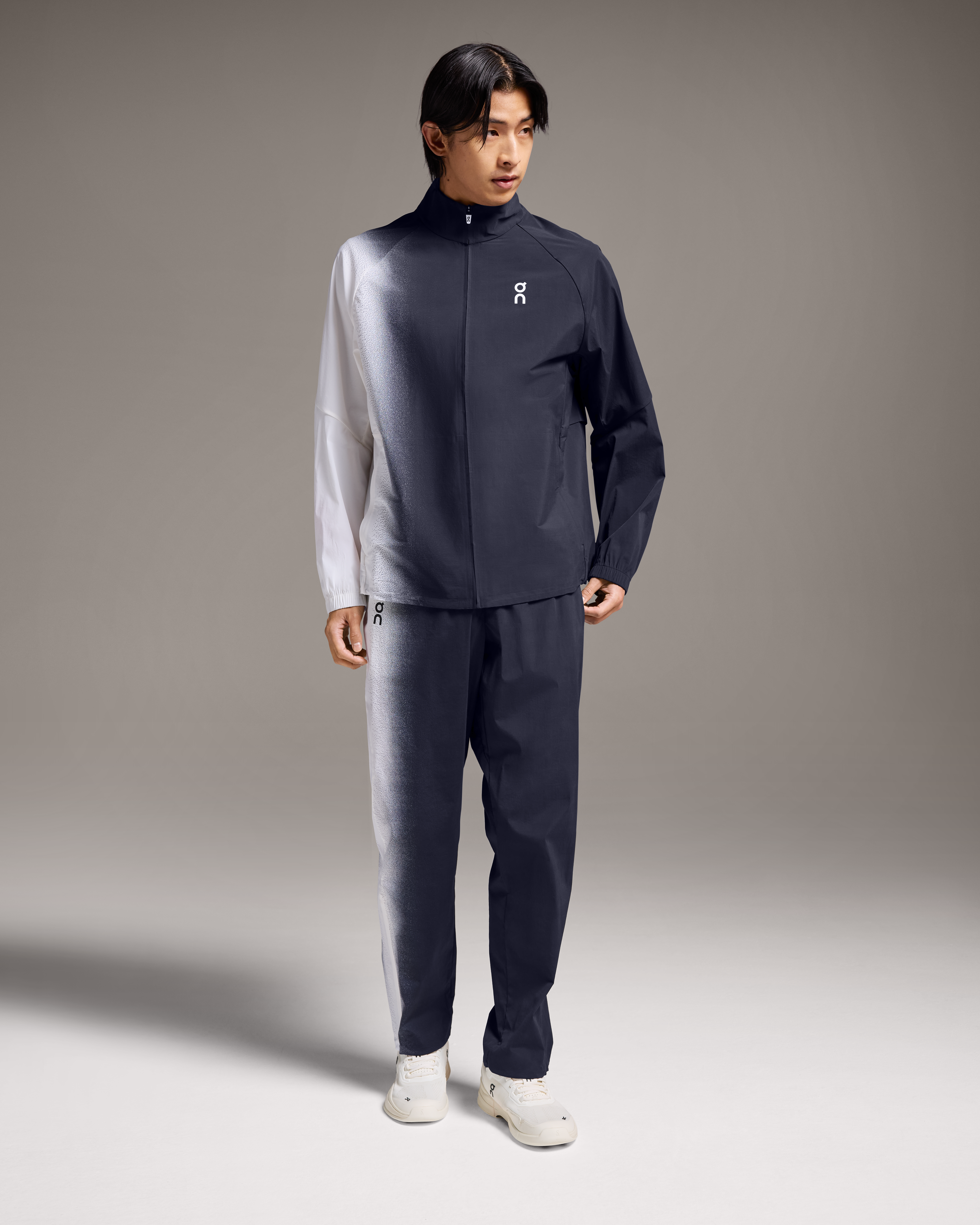 On Court Track Jacket Black | White